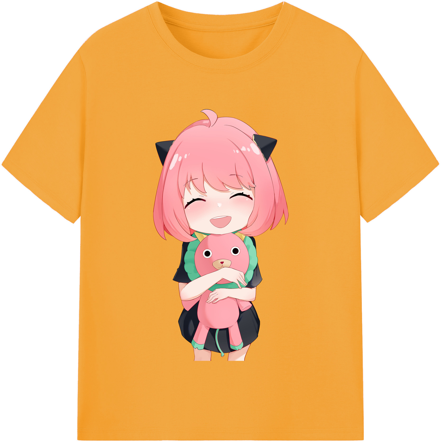 （画像用） SPY×FAMILY间谍家家酒 レディースカジュアルプリントTシャツ（綿100％）