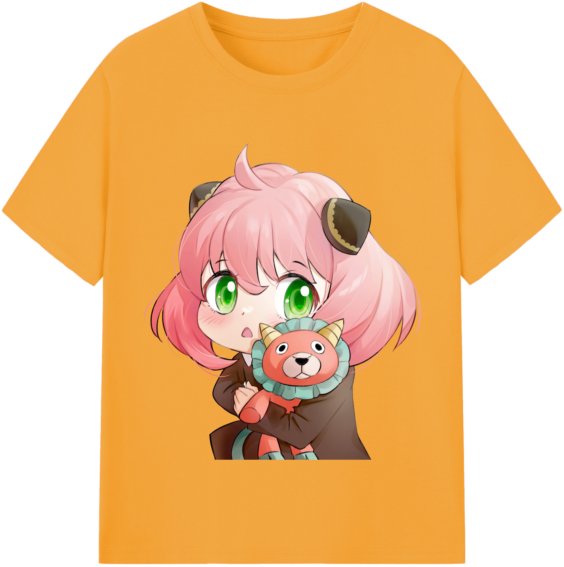（画像用） SPY×FAMILY间谍家家酒 レディースカジュアルプリントTシャツ（綿100％）