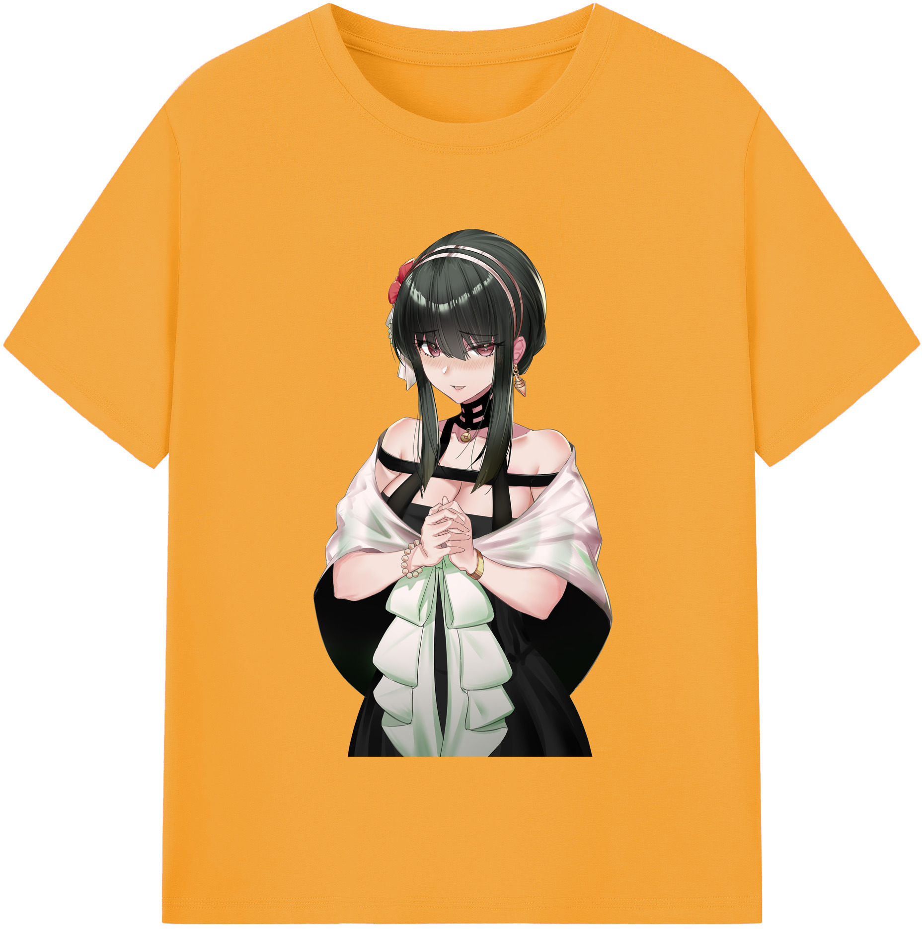 （画像用） SPY×FAMILY间谍家家酒 レディースカジュアルプリントTシャツ（綿100％）