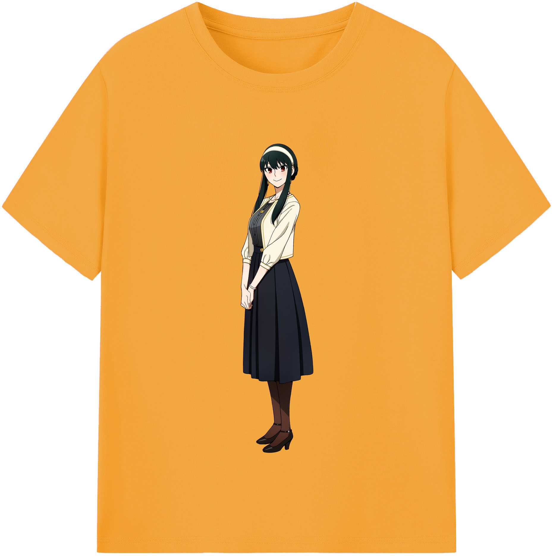 （画像用） SPY×FAMILY间谍家家酒 レディースカジュアルプリントTシャツ（綿100％）