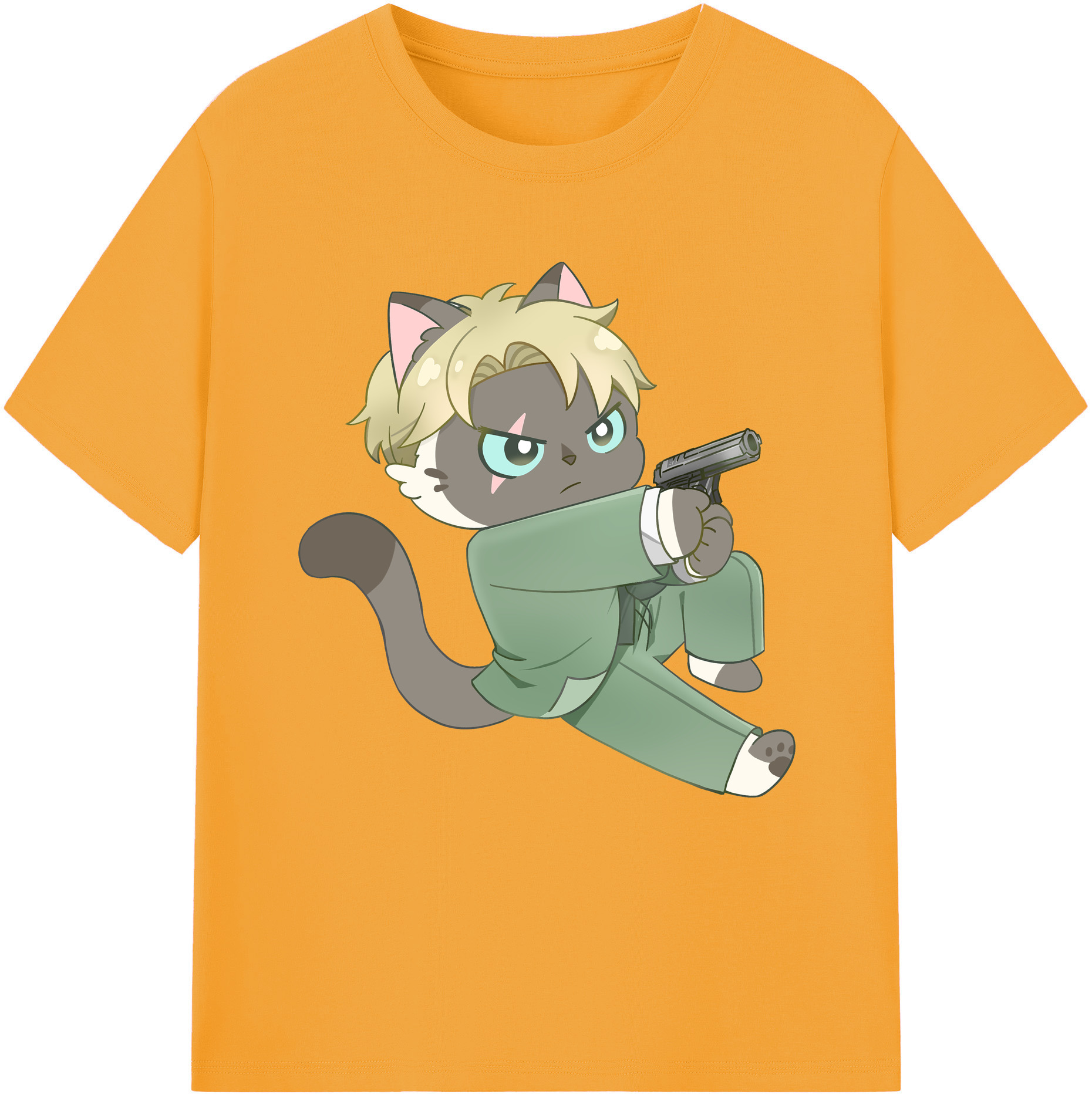 （画像用） SPY×FAMILY间谍家家酒 レディースカジュアルプリントTシャツ（綿100％）