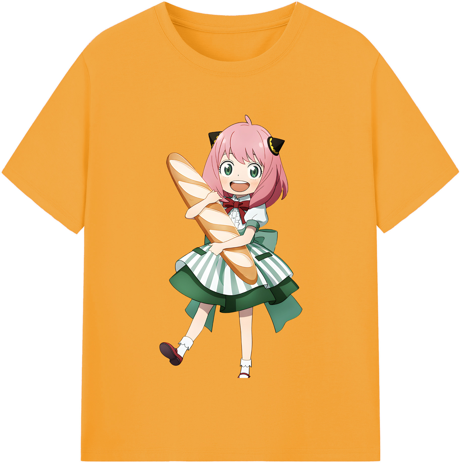 （画像用） SPY×FAMILY间谍家家酒 レディースカジュアルプリントTシャツ（綿100％）