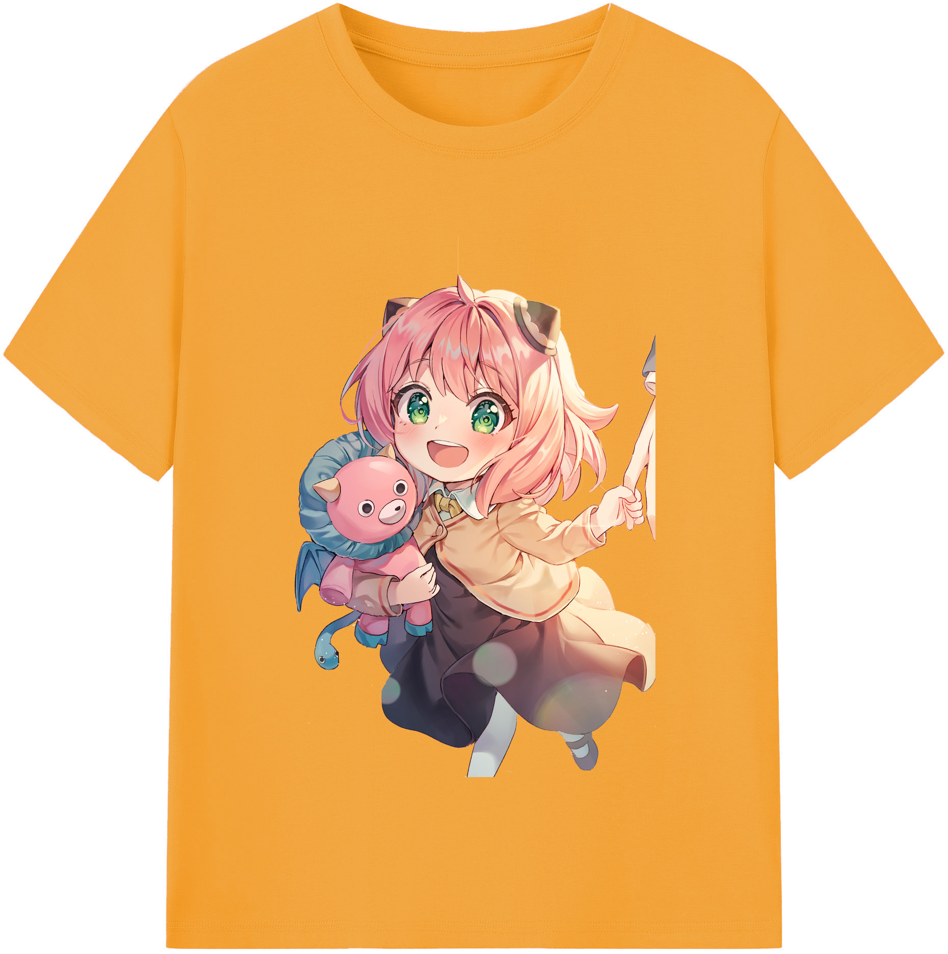 （画像用） SPY×FAMILY间谍家家酒 レディースカジュアルプリントTシャツ（綿100％）