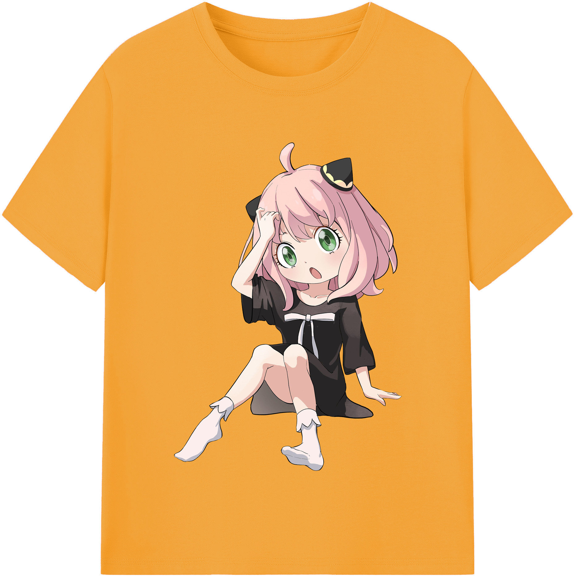 （画像用） SPY×FAMILY间谍家家酒 レディースカジュアルプリントTシャツ（綿100％）