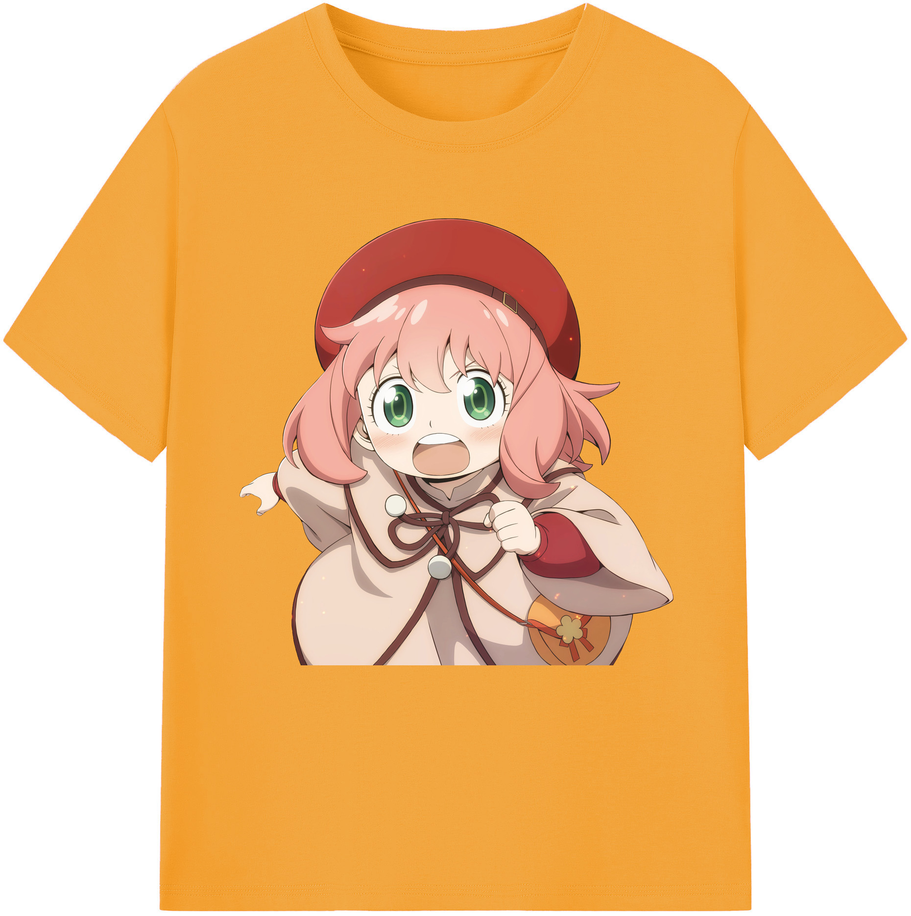 （画像用） SPY×FAMILY间谍家家酒 レディースカジュアルプリントTシャツ（綿100％）
