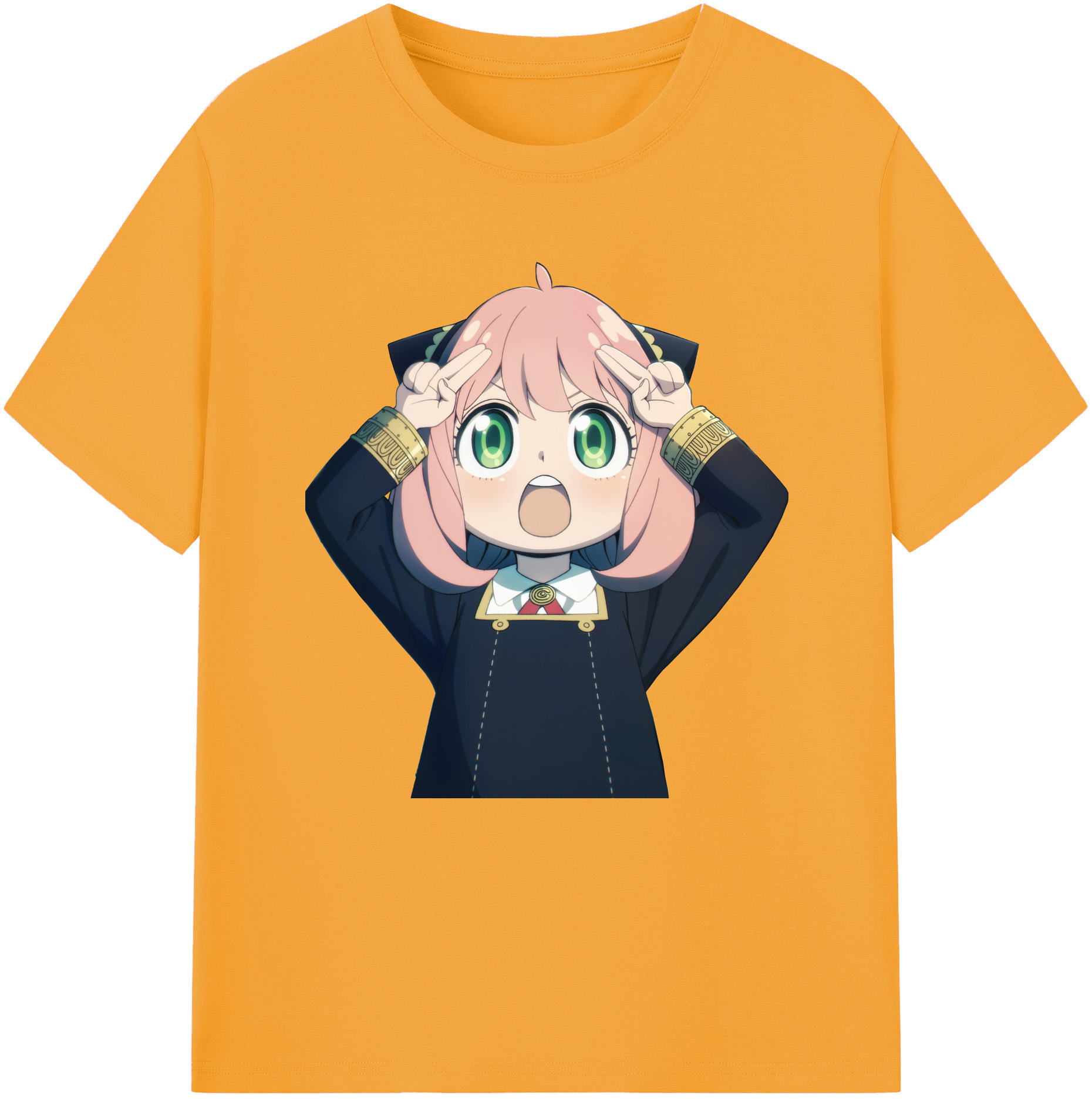 （画像用） SPY×FAMILY间谍家家酒 レディースカジュアルプリントTシャツ（綿100％）