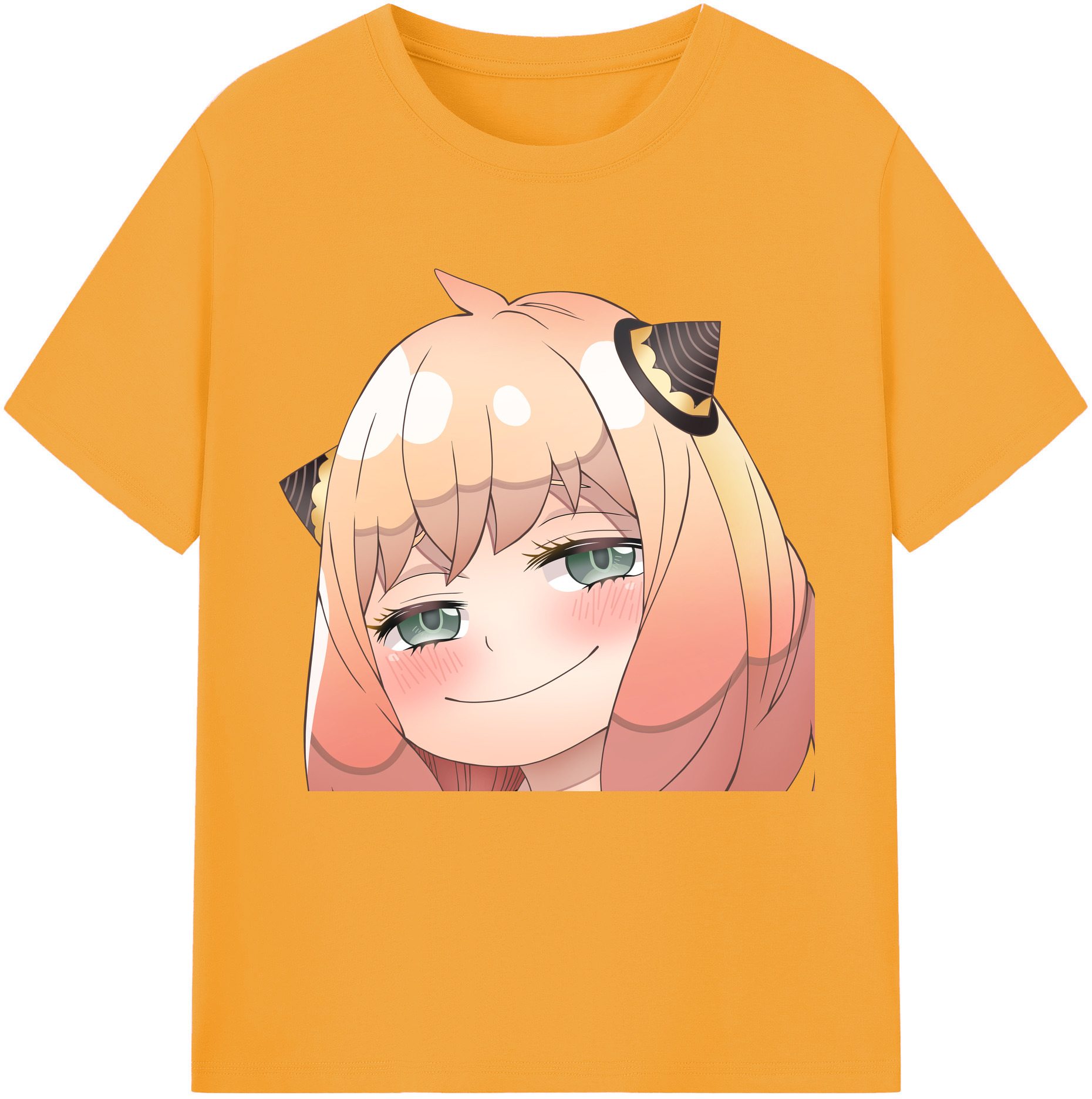 （画像用） SPY×FAMILY间谍家家酒 レディースカジュアルプリントTシャツ（綿100％）