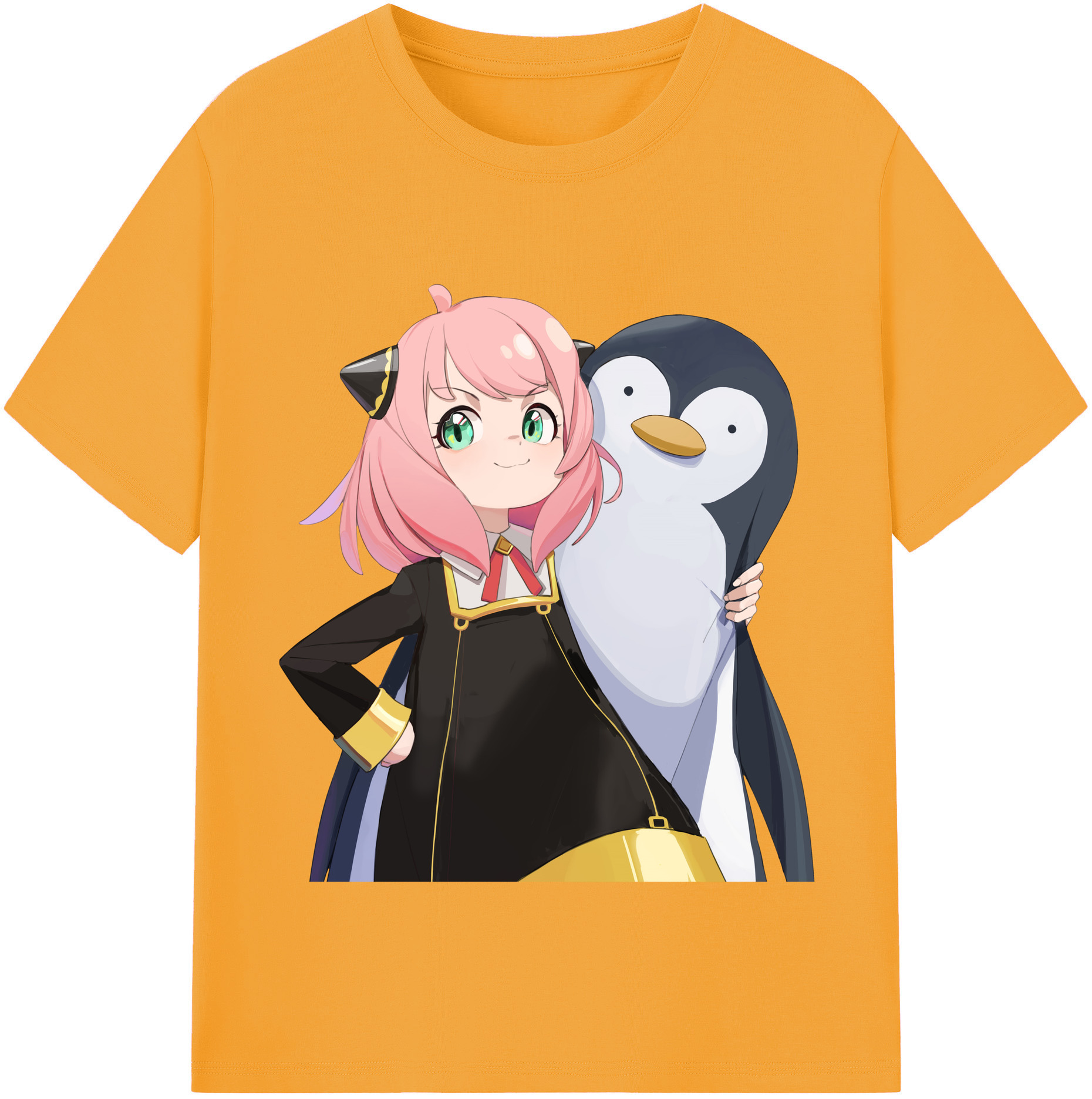 （画像用） SPY×FAMILY间谍家家酒 レディースカジュアルプリントTシャツ（綿100％）