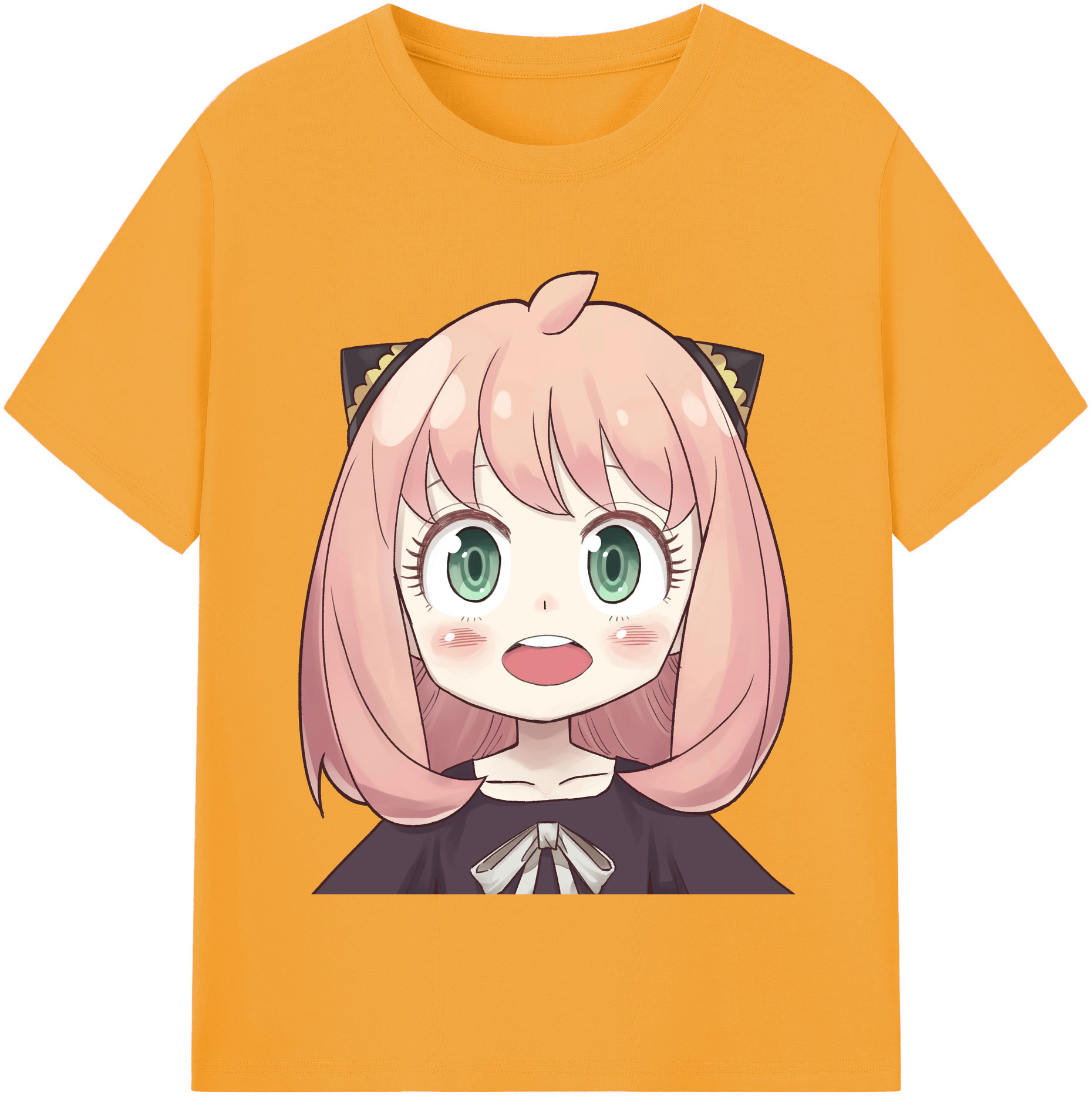 （画像用） SPY×FAMILY间谍家家酒 レディースカジュアルプリントTシャツ（綿100％）