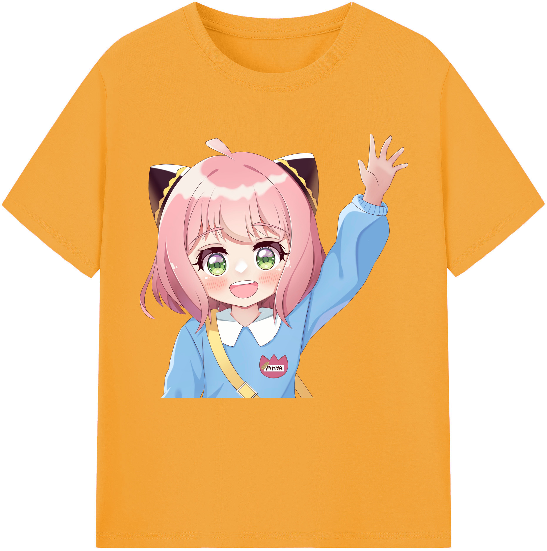 （画像用） SPY×FAMILY间谍家家酒 レディースカジュアルプリントTシャツ（綿100％）