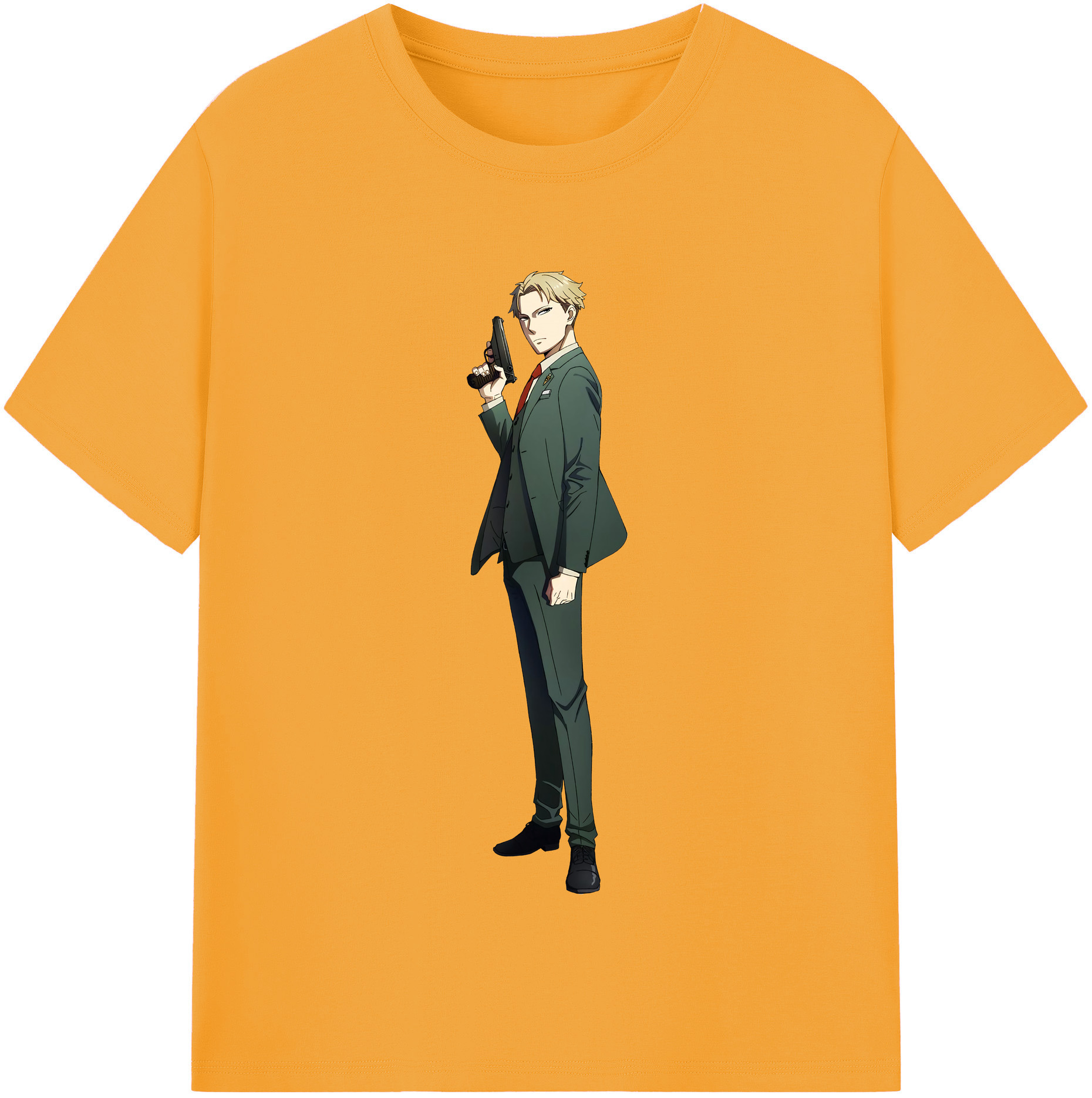 （画像用） SPY×FAMILY间谍家家酒 レディースカジュアルプリントTシャツ（綿100％）