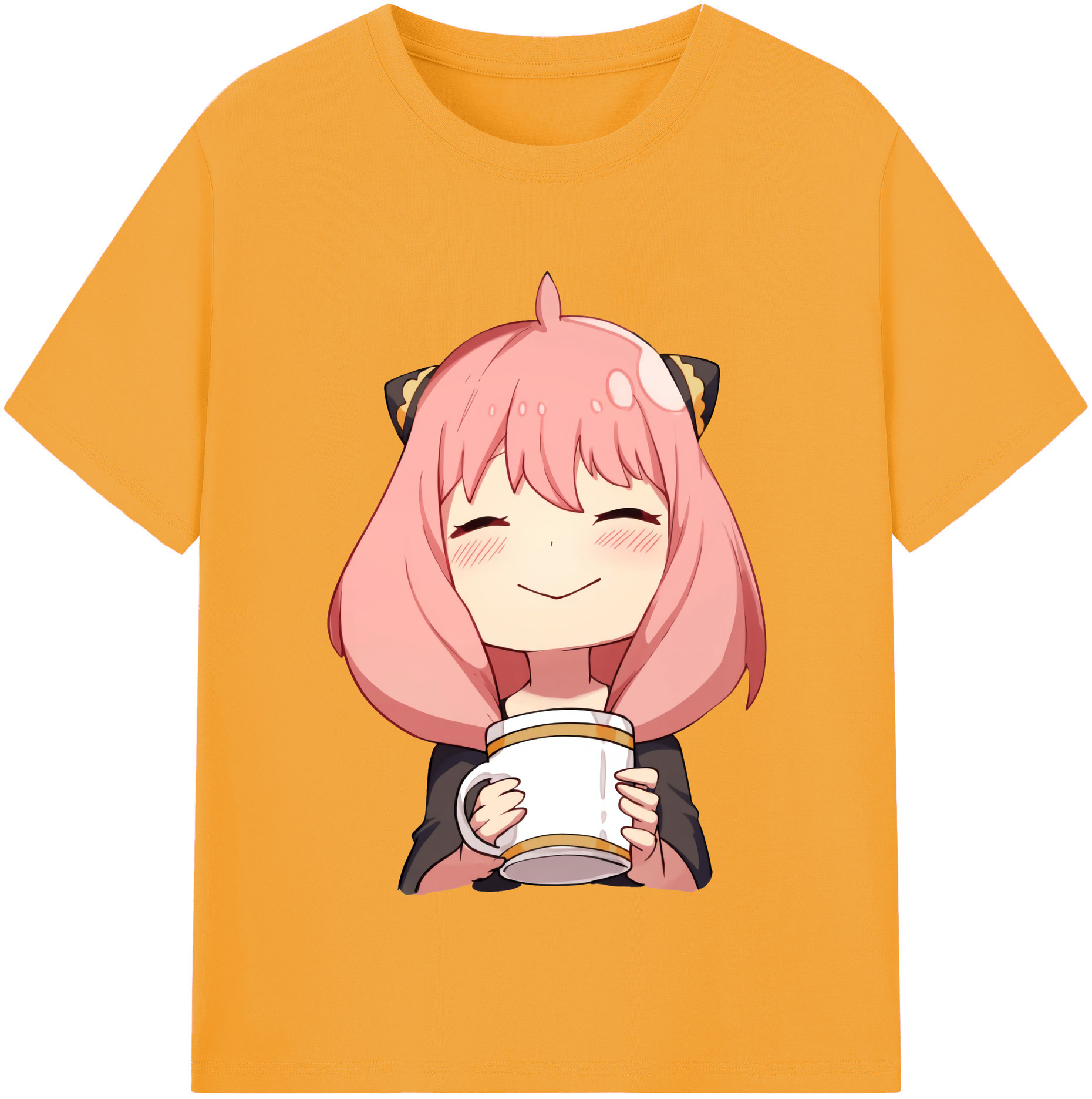 （画像用） SPY×FAMILY间谍家家酒 レディースカジュアルプリントTシャツ（綿100％）