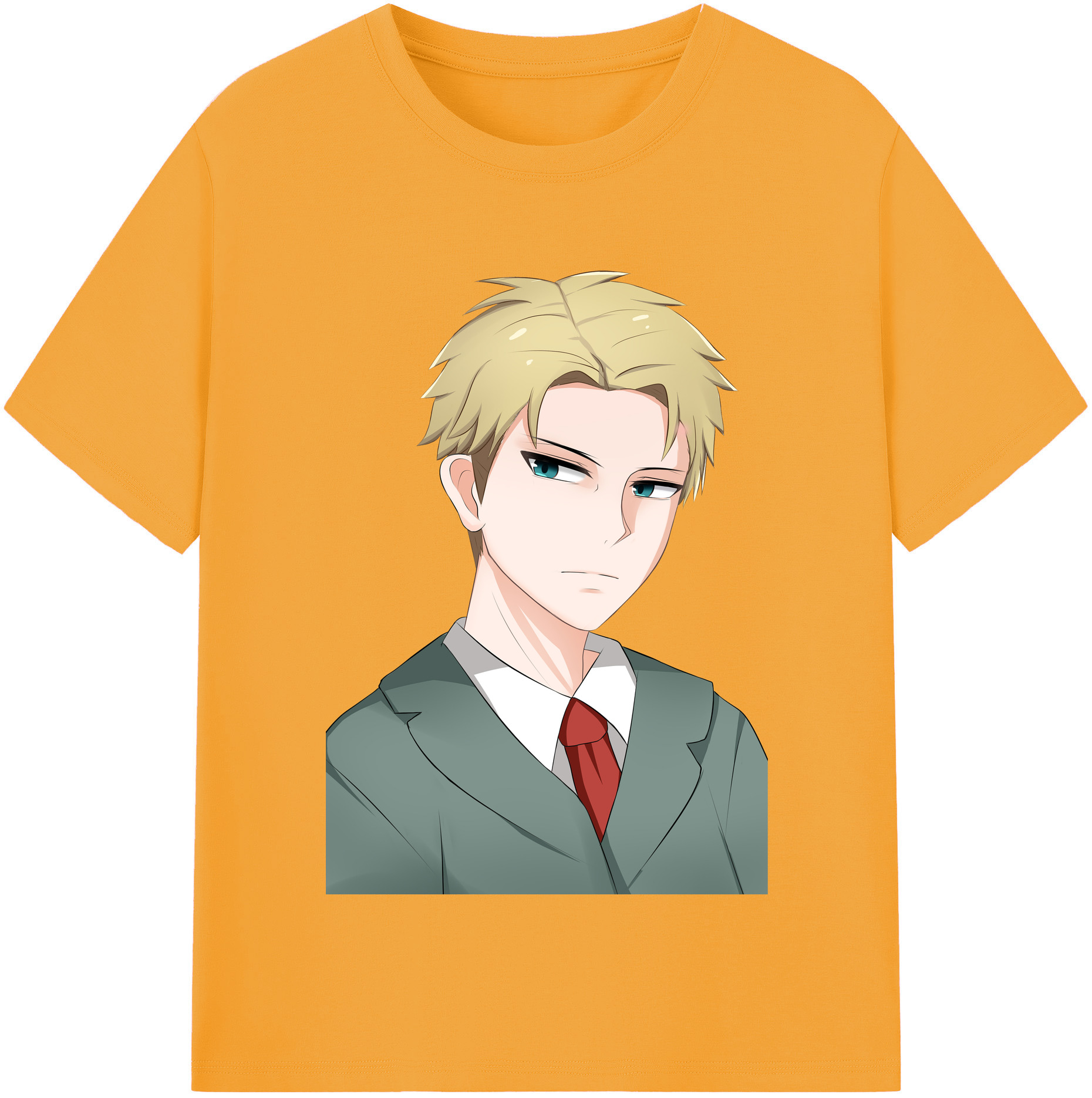 （画像用） SPY×FAMILY间谍家家酒 レディースカジュアルプリントTシャツ（綿100％）