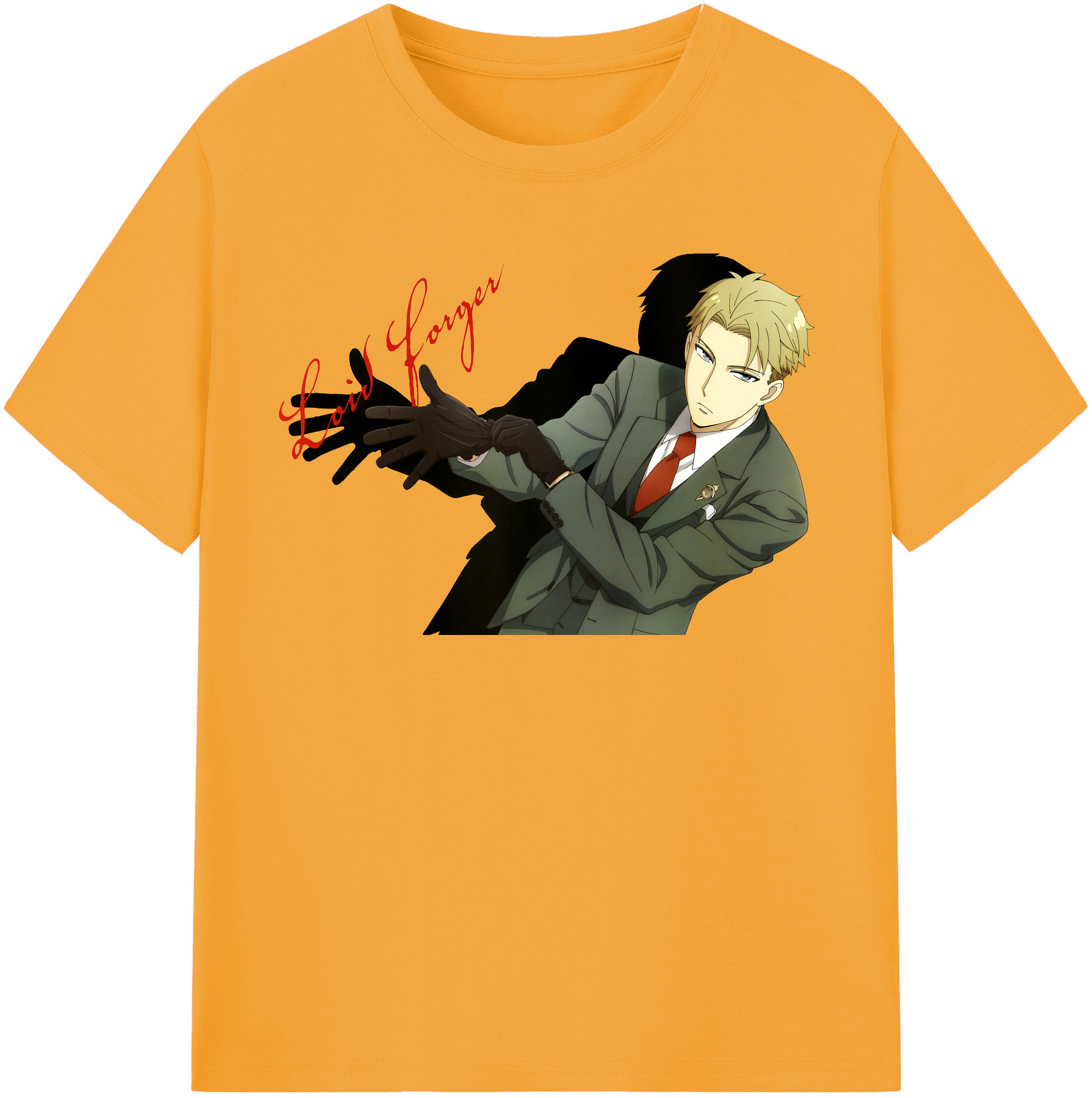 （画像用） SPY×FAMILY间谍家家酒 レディースカジュアルプリントTシャツ（綿100％）