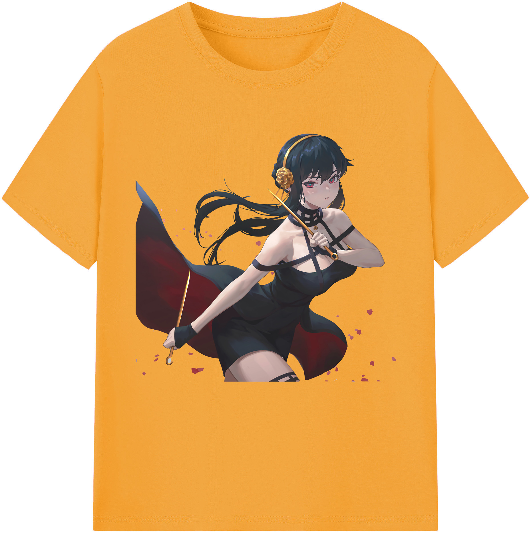 （画像用） SPY×FAMILY间谍家家酒 レディースカジュアルプリントTシャツ（綿100％）