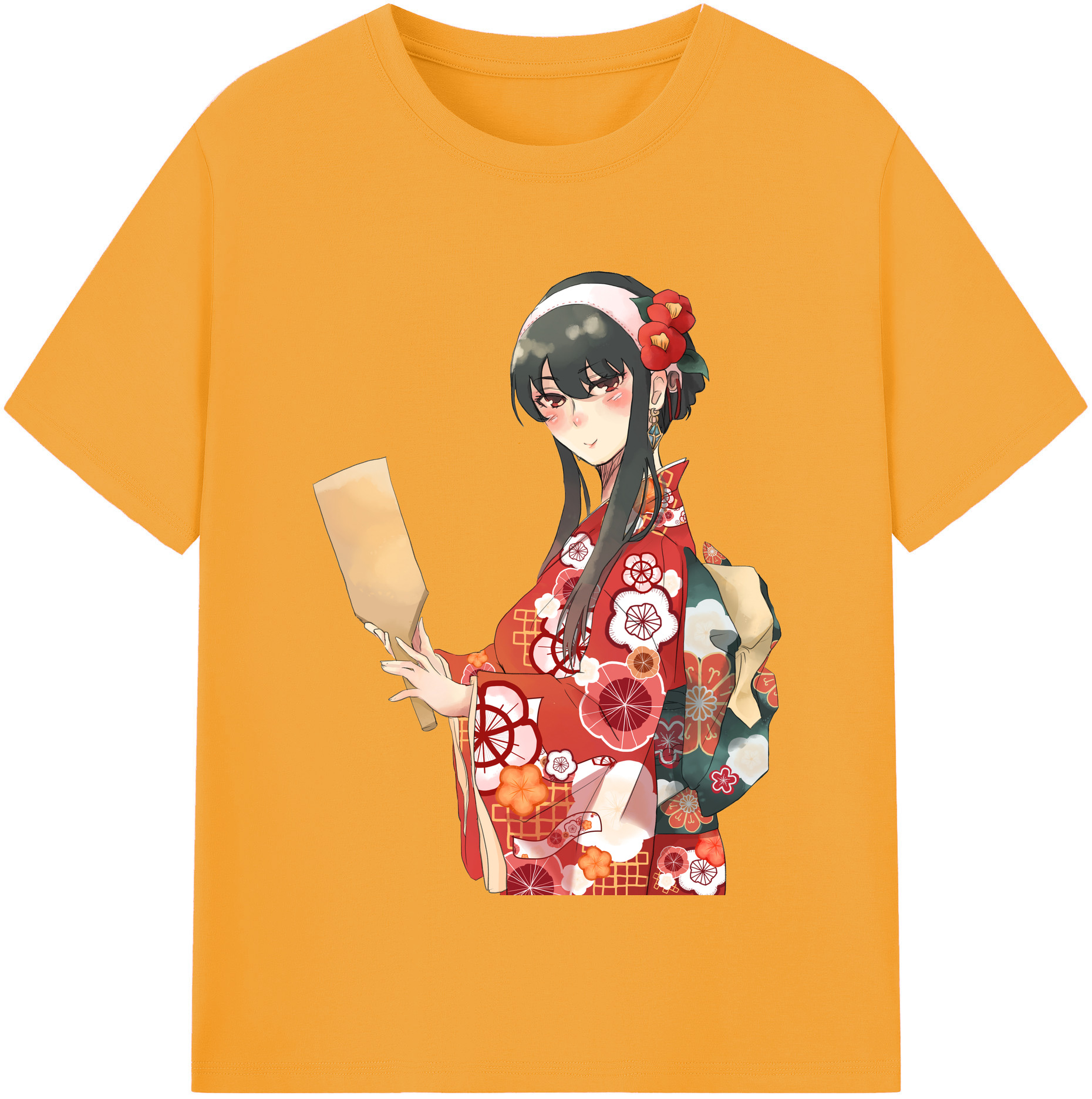 （画像用） SPY×FAMILY间谍家家酒 レディースカジュアルプリントTシャツ（綿100％）