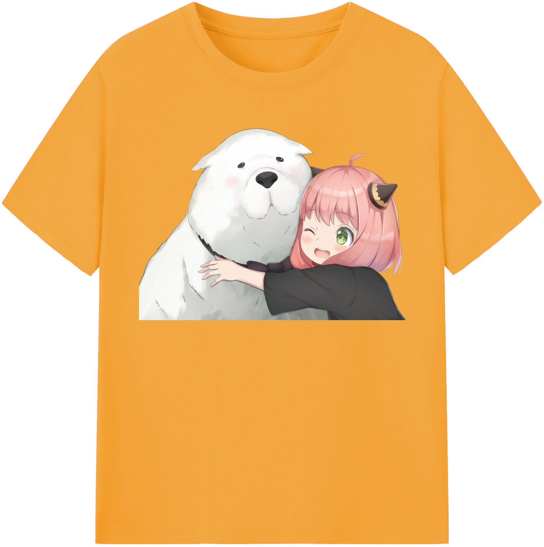（画像用） SPY×FAMILY间谍家家酒 レディースカジュアルプリントTシャツ（綿100％）