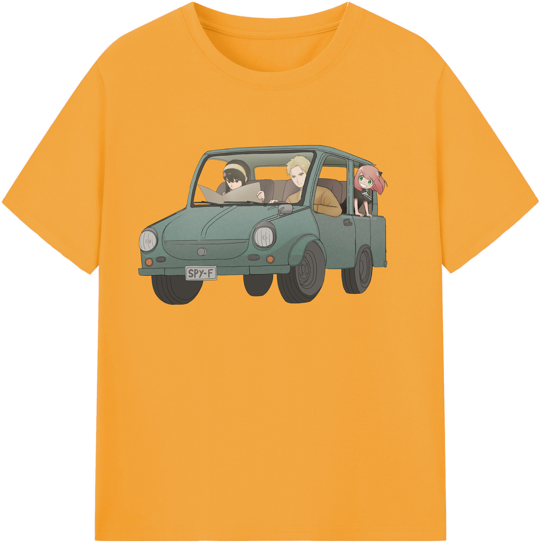 （画像用） SPY×FAMILY间谍家家酒 レディースカジュアルプリントTシャツ（綿100％）