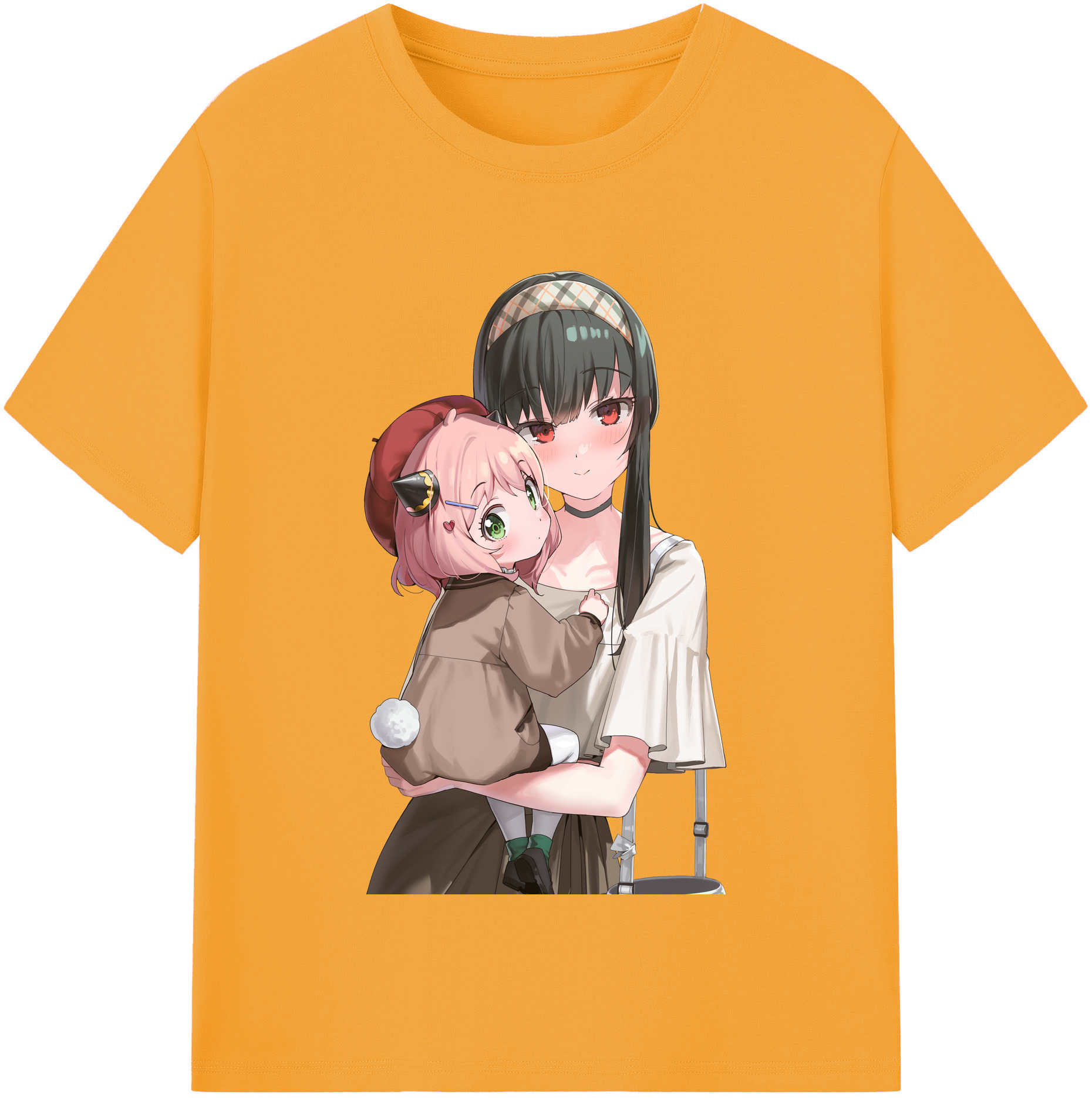 （画像用） SPY×FAMILY间谍家家酒 レディースカジュアルプリントTシャツ（綿100％）