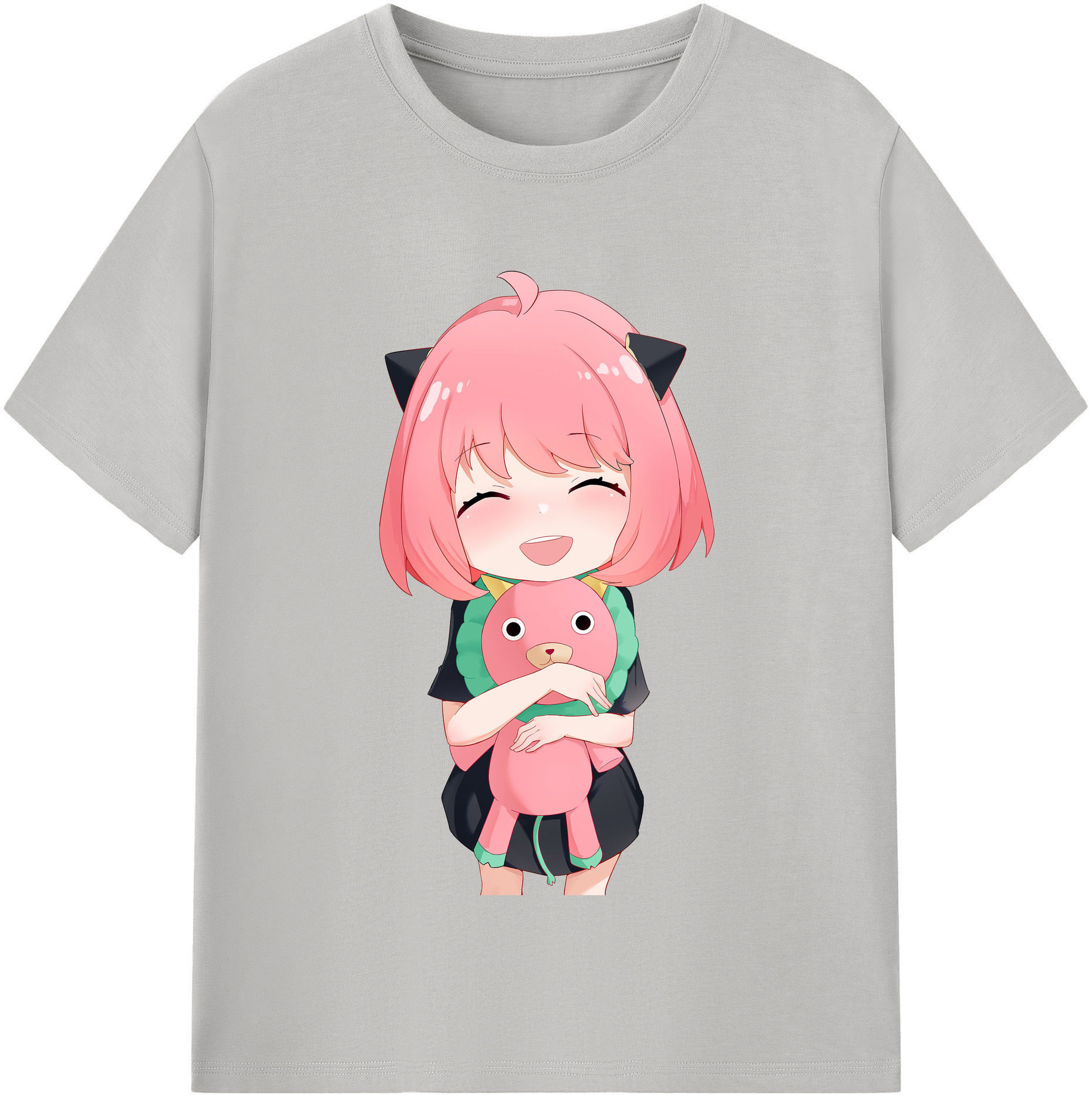 （画像用） SPY×FAMILY间谍家家酒 レディースカジュアルプリントTシャツ（綿100％）