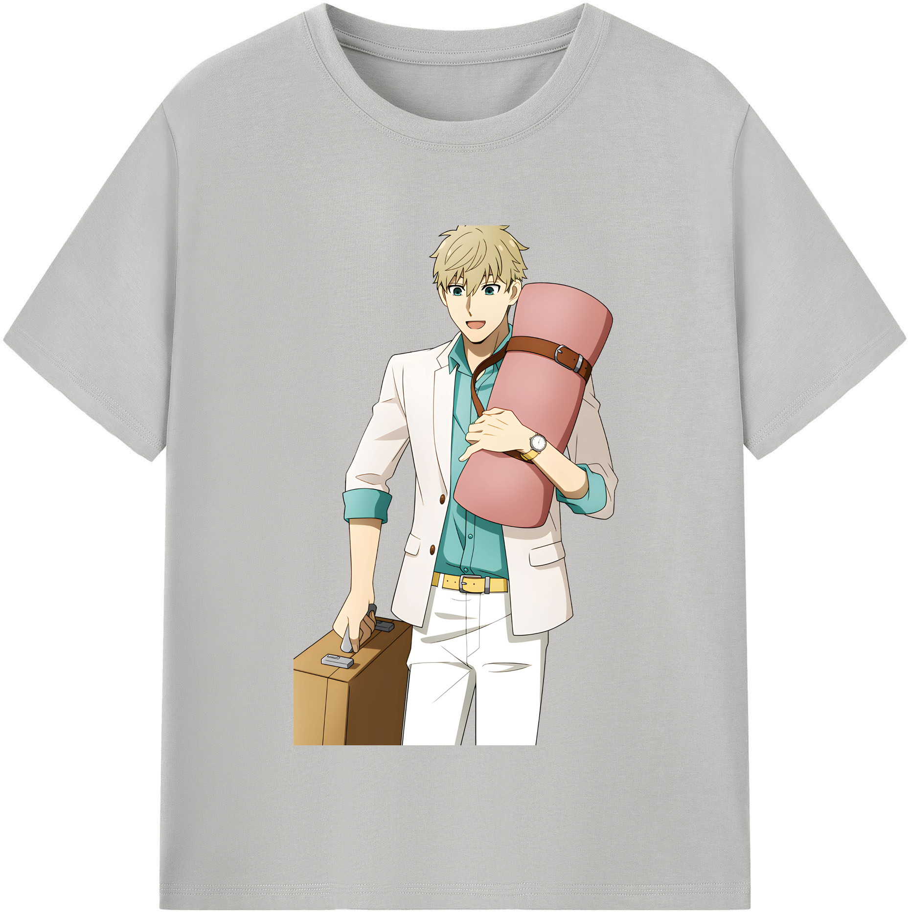 （画像用） SPY×FAMILY间谍家家酒 レディースカジュアルプリントTシャツ（綿100％）