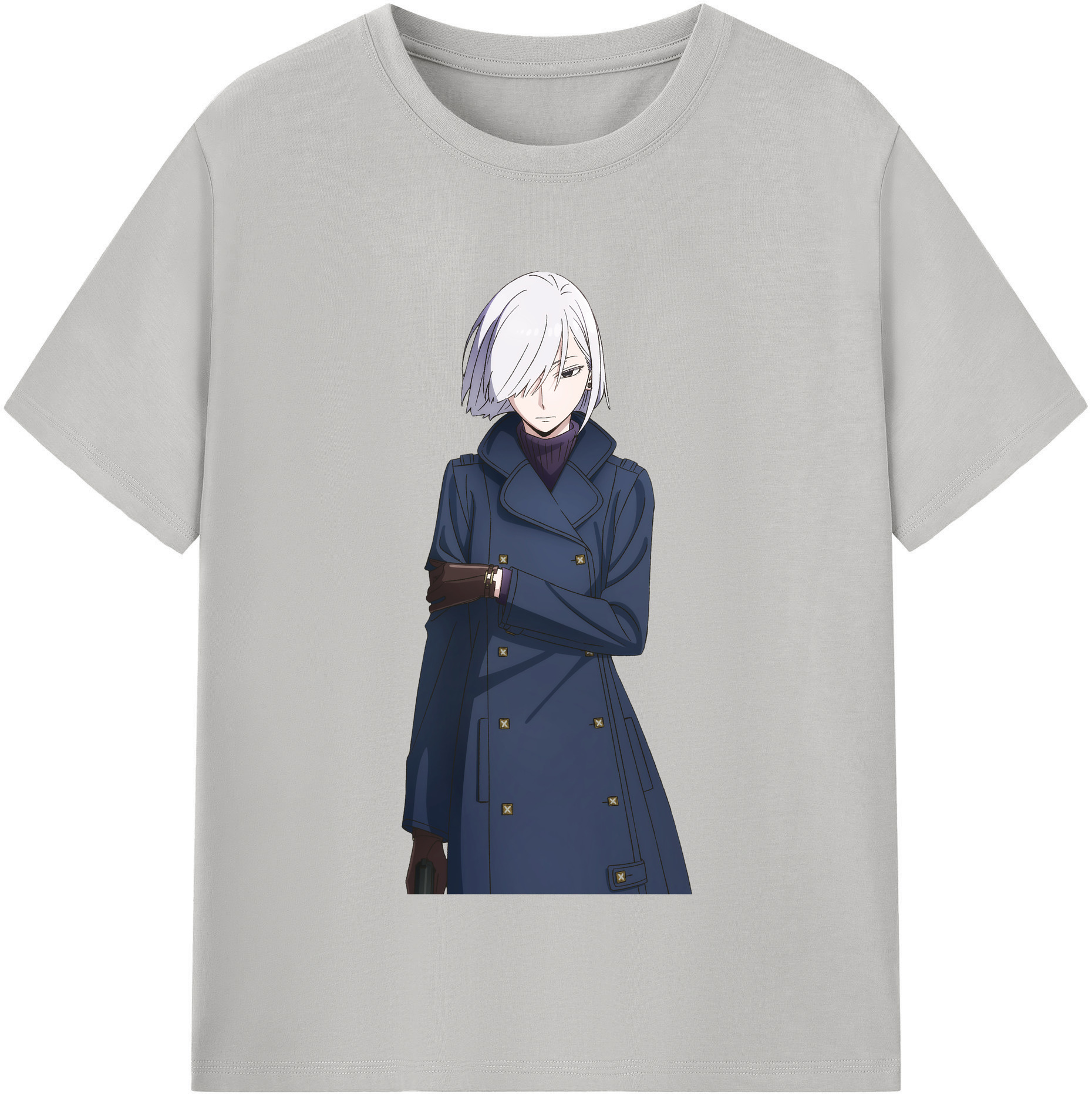 （画像用） SPY×FAMILY间谍家家酒 レディースカジュアルプリントTシャツ（綿100％）