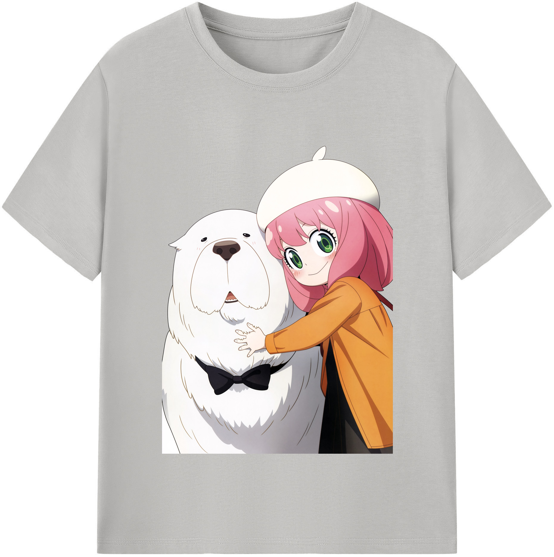 （画像用） SPY×FAMILY间谍家家酒 レディースカジュアルプリントTシャツ（綿100％）