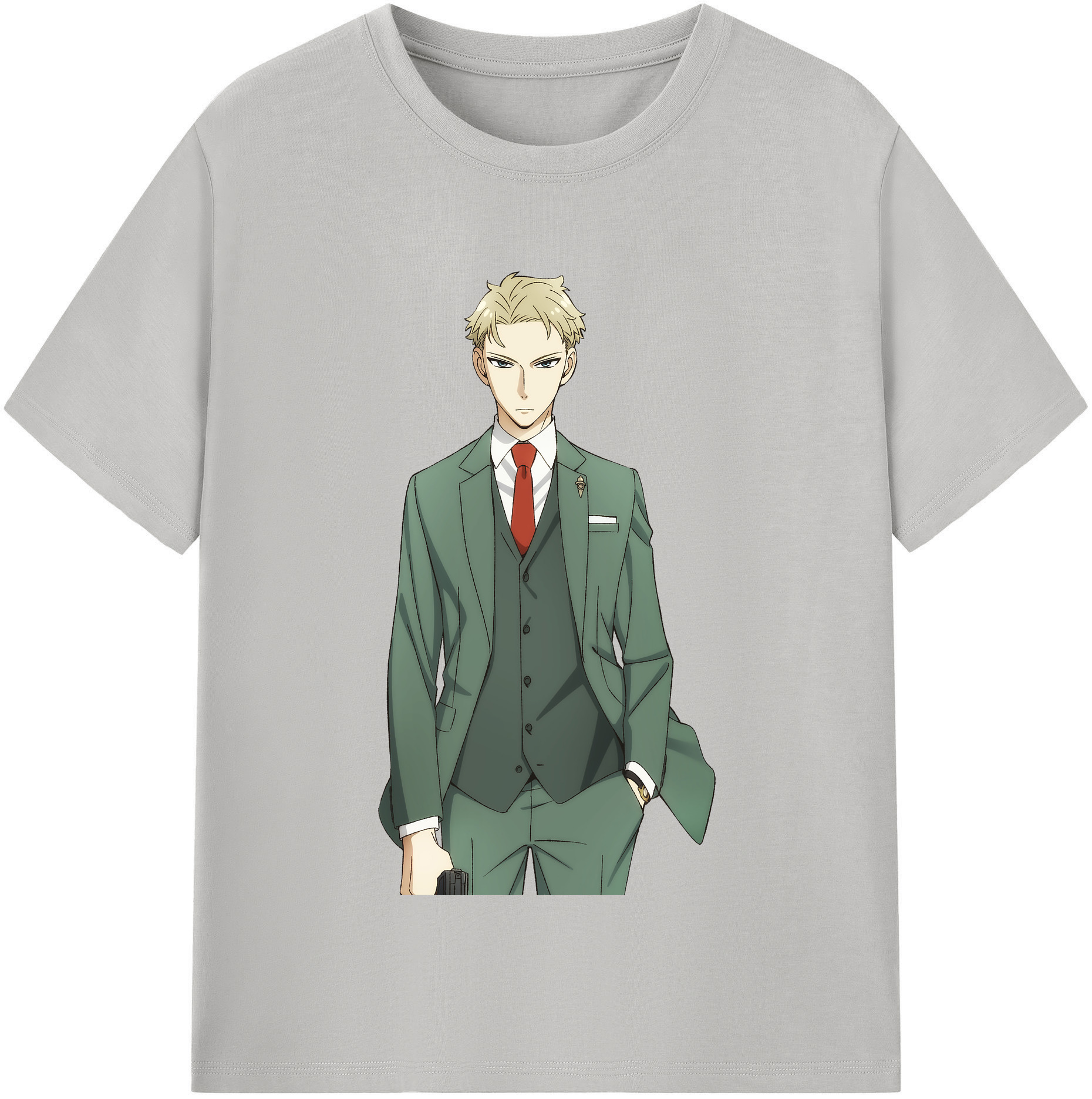 （画像用） SPY×FAMILY间谍家家酒 レディースカジュアルプリントTシャツ（綿100％）
