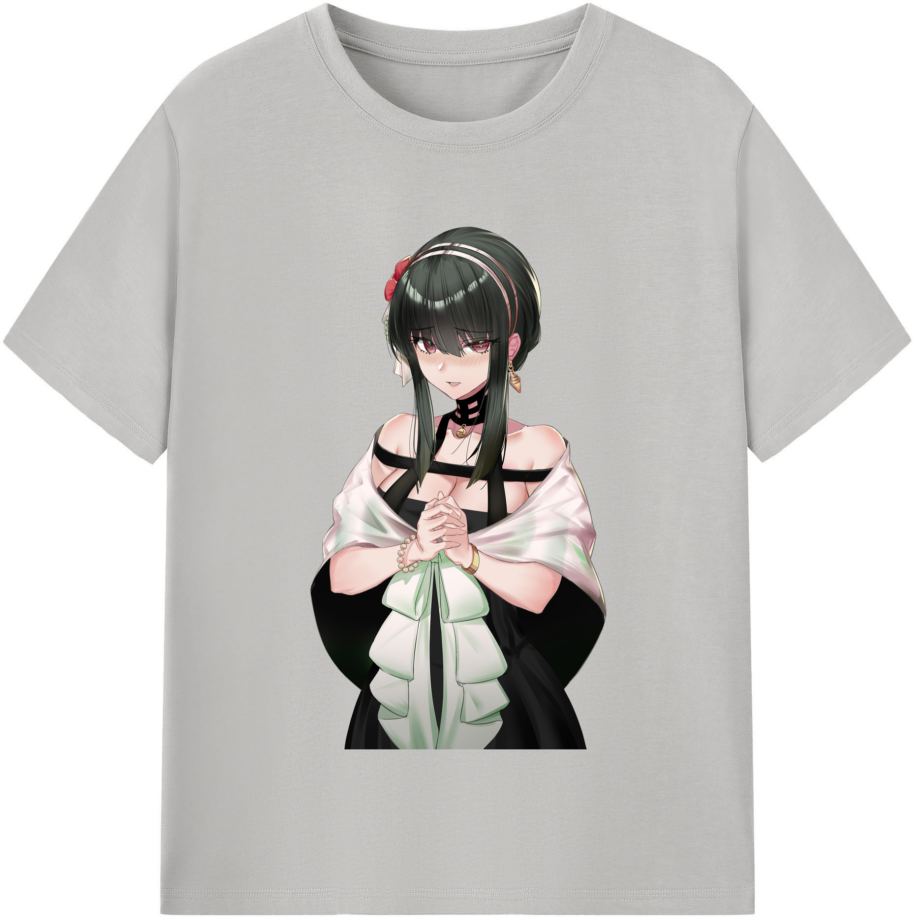 （画像用） SPY×FAMILY间谍家家酒 レディースカジュアルプリントTシャツ（綿100％）