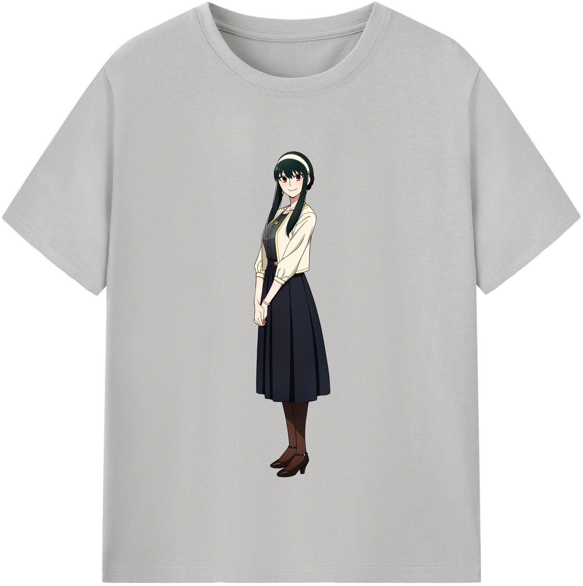 （画像用） SPY×FAMILY间谍家家酒 レディースカジュアルプリントTシャツ（綿100％）
