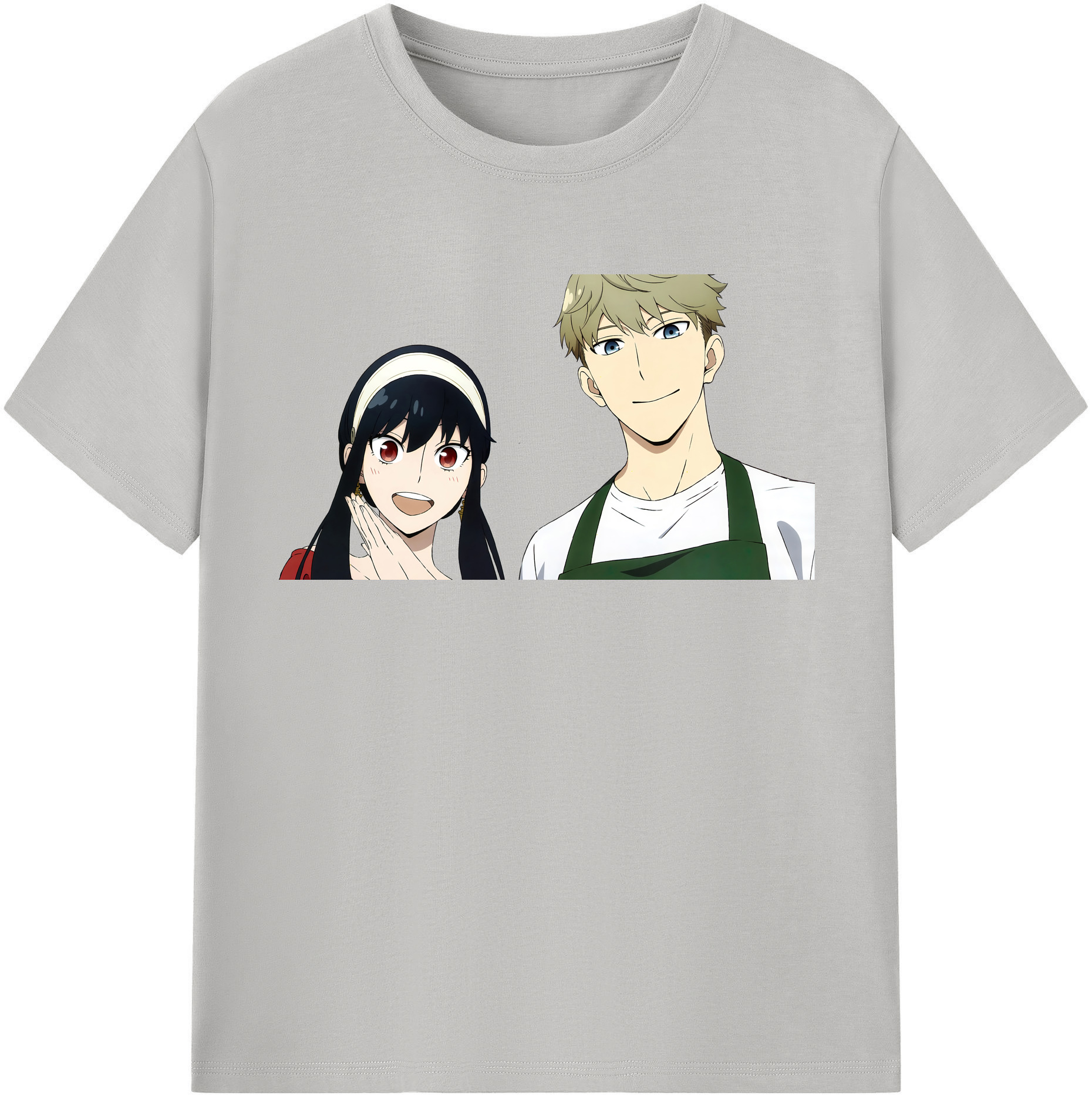 （画像用） SPY×FAMILY间谍家家酒 レディースカジュアルプリントTシャツ（綿100％）