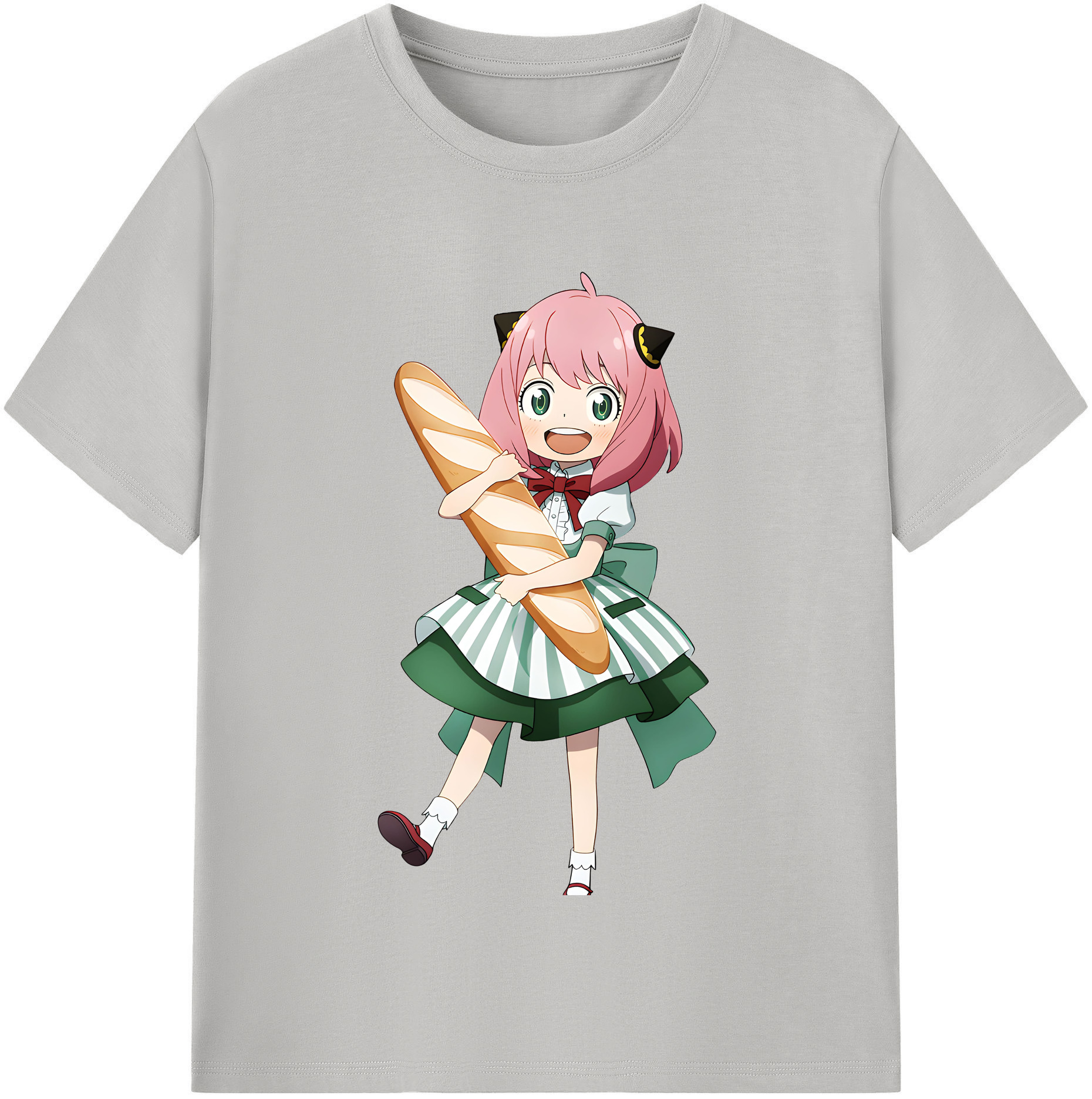 （画像用） SPY×FAMILY间谍家家酒 レディースカジュアルプリントTシャツ（綿100％）