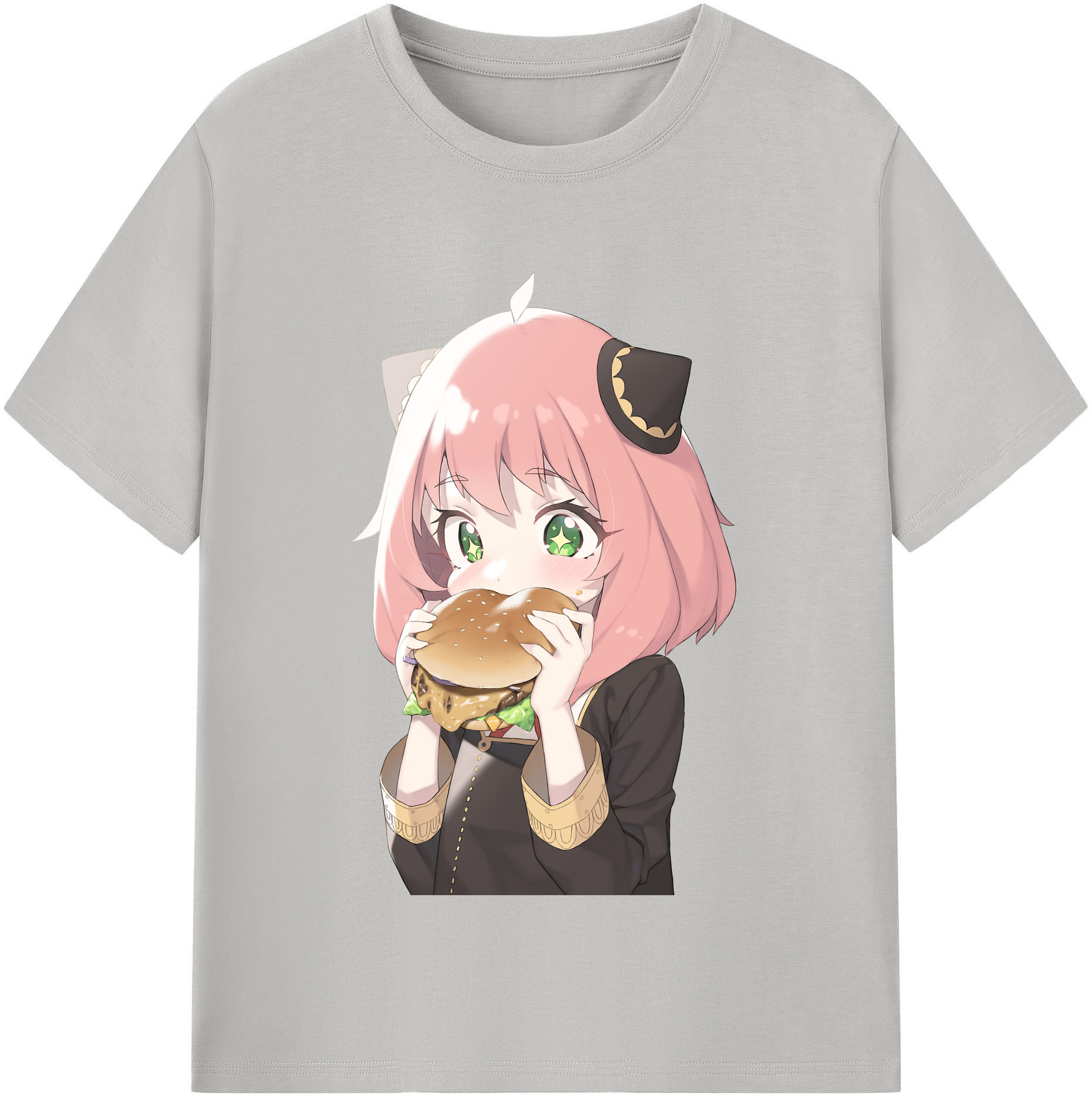 （画像用） SPY×FAMILY间谍家家酒 レディースカジュアルプリントTシャツ（綿100％）
