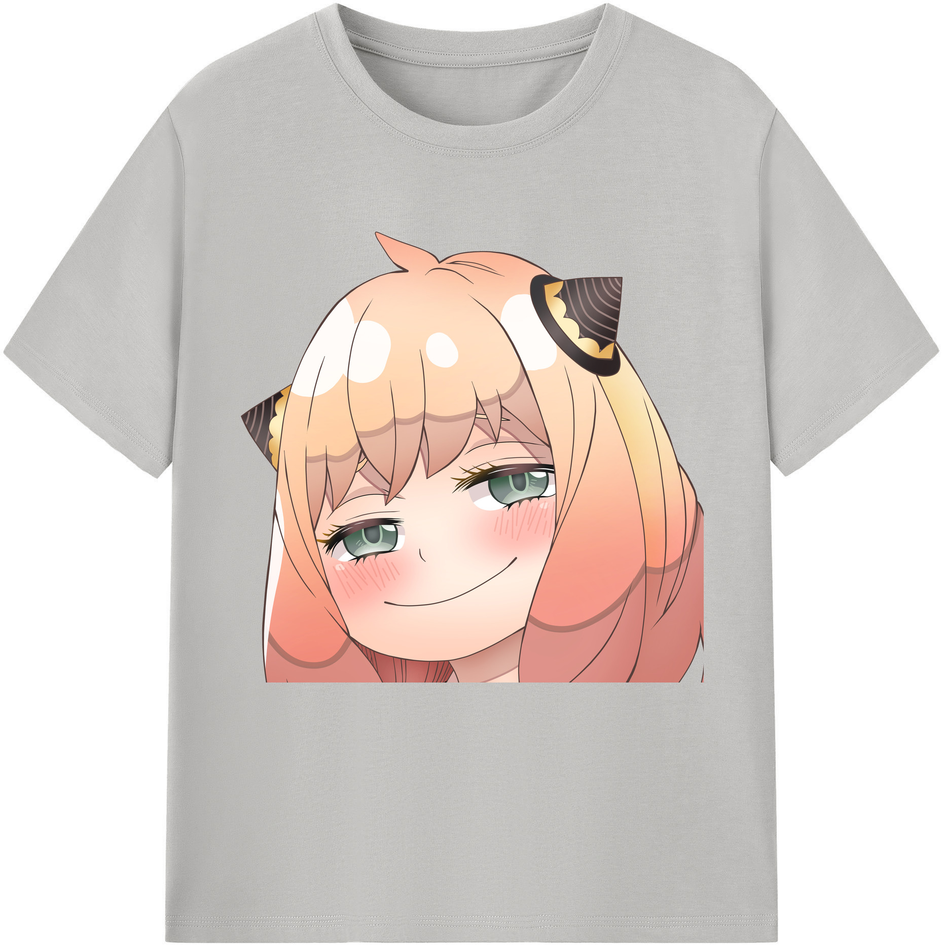 （画像用） SPY×FAMILY间谍家家酒 レディースカジュアルプリントTシャツ（綿100％）