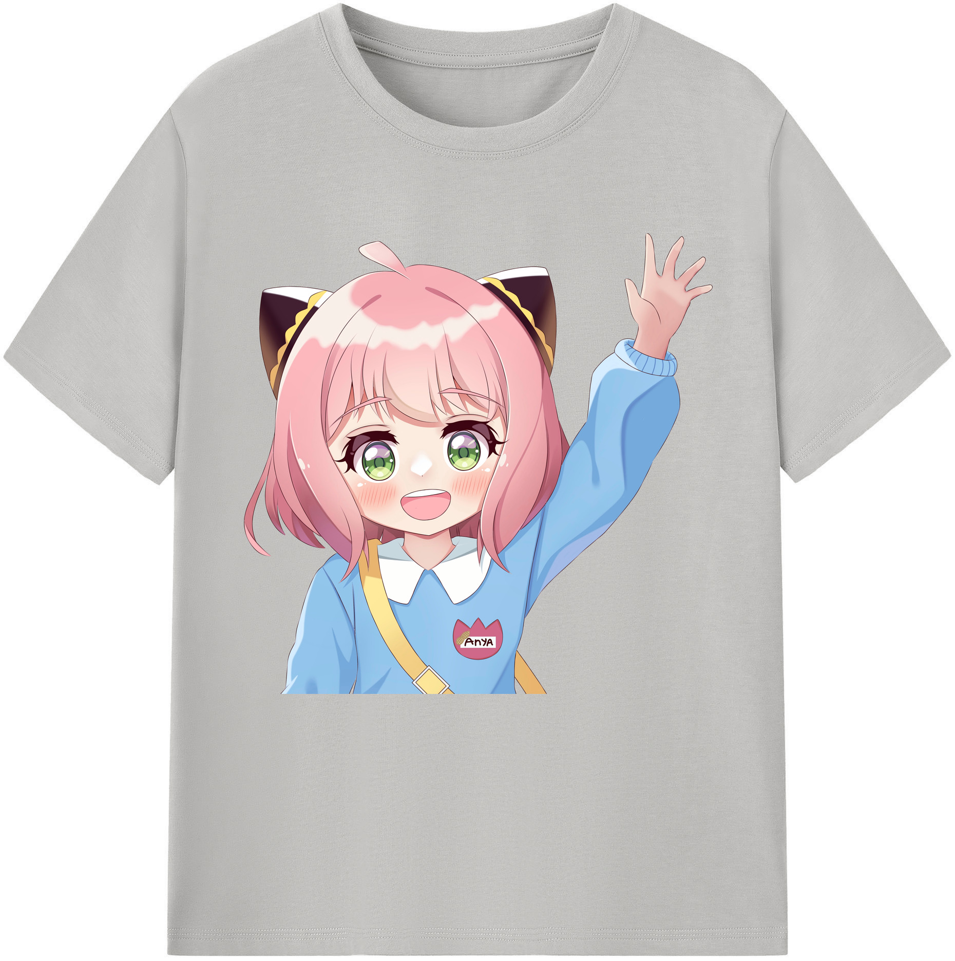 （画像用） SPY×FAMILY间谍家家酒 レディースカジュアルプリントTシャツ（綿100％）