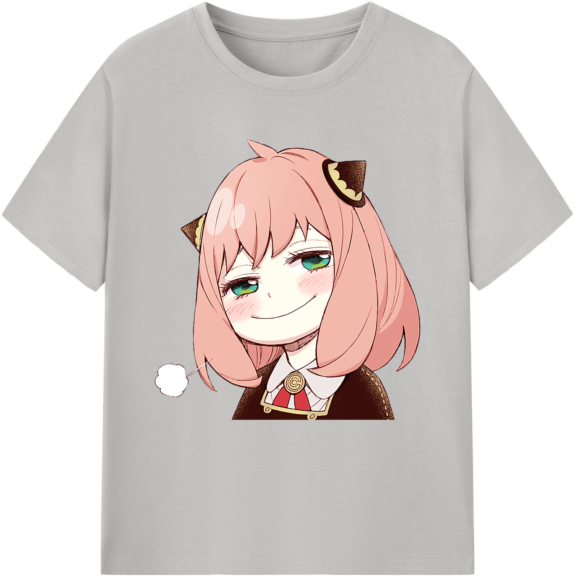 （画像用） SPY×FAMILY间谍家家酒 レディースカジュアルプリントTシャツ（綿100％）