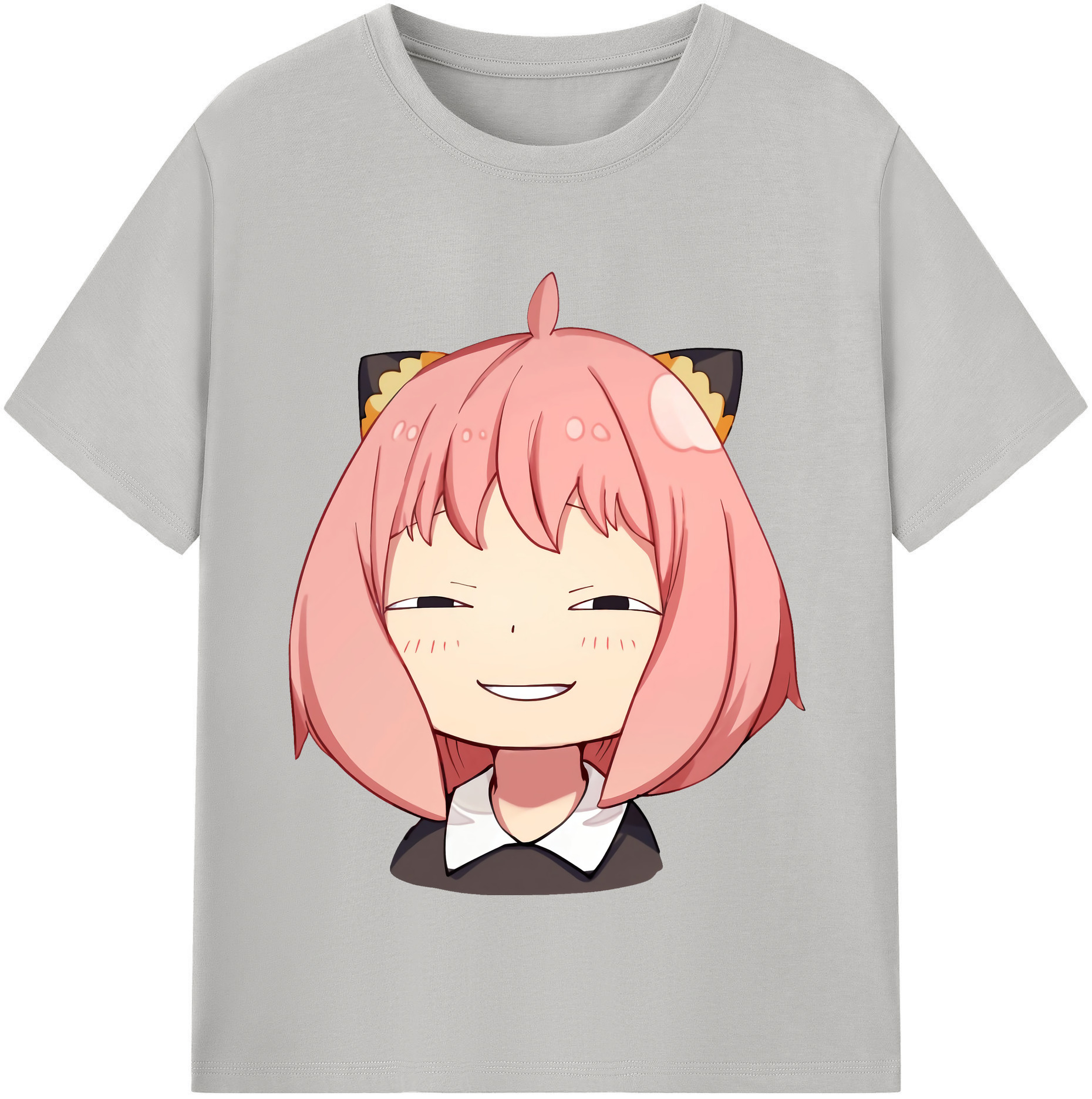 （画像用） SPY×FAMILY间谍家家酒 レディースカジュアルプリントTシャツ（綿100％）