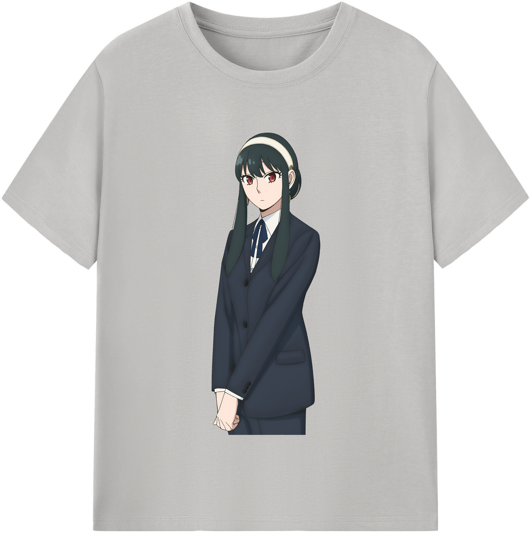 （画像用） SPY×FAMILY间谍家家酒 レディースカジュアルプリントTシャツ（綿100％）