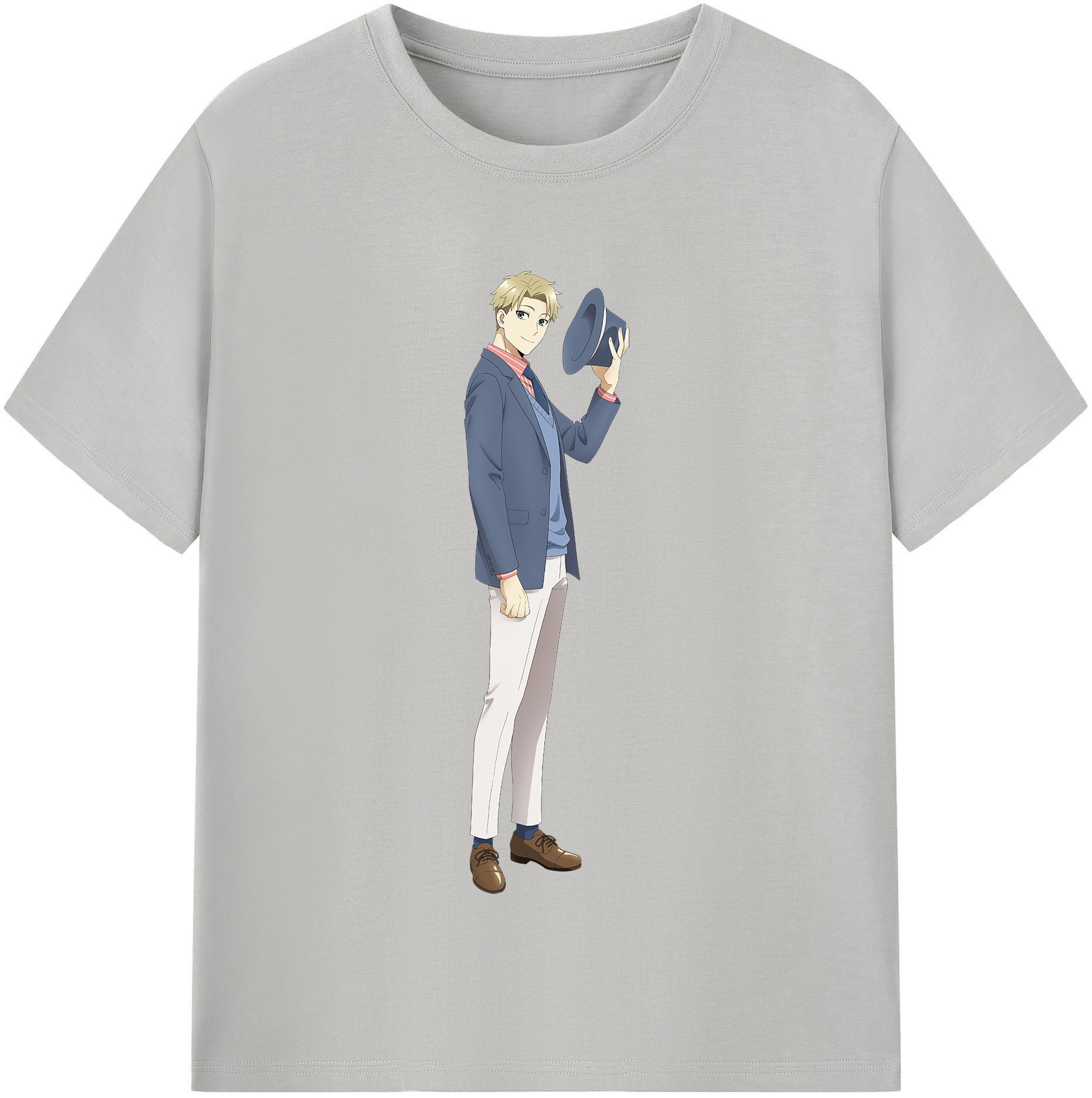 （画像用） SPY×FAMILY间谍家家酒 レディースカジュアルプリントTシャツ（綿100％）