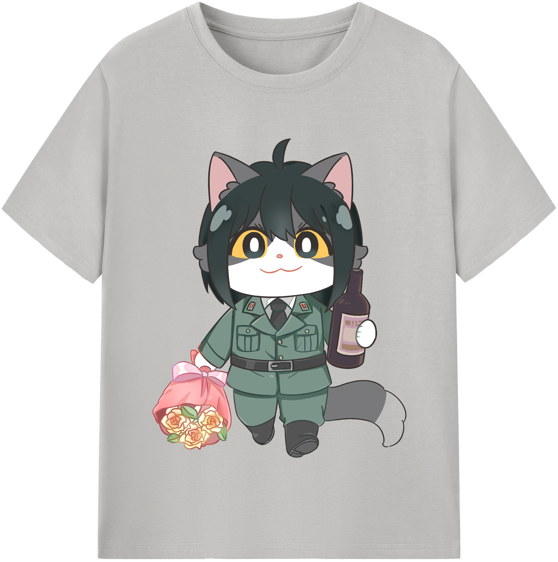 （画像用） SPY×FAMILY间谍家家酒 レディースカジュアルプリントTシャツ（綿100％）