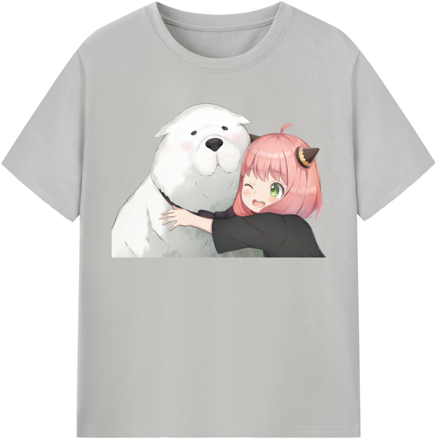 （画像用） SPY×FAMILY间谍家家酒 レディースカジュアルプリントTシャツ（綿100％）