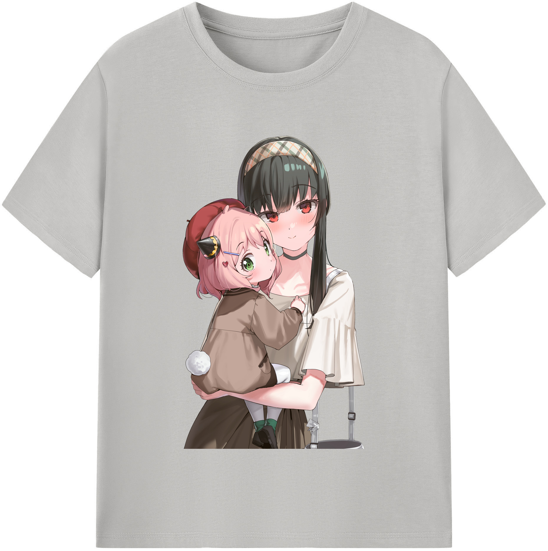 （画像用） SPY×FAMILY间谍家家酒 レディースカジュアルプリントTシャツ（綿100％）