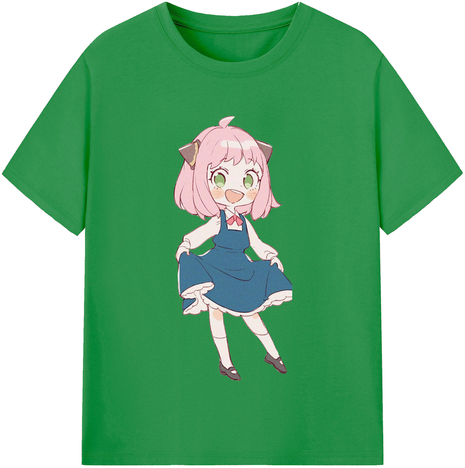 （画像用） SPY×FAMILY间谍家家酒 レディースカジュアルプリントTシャツ（綿100％）