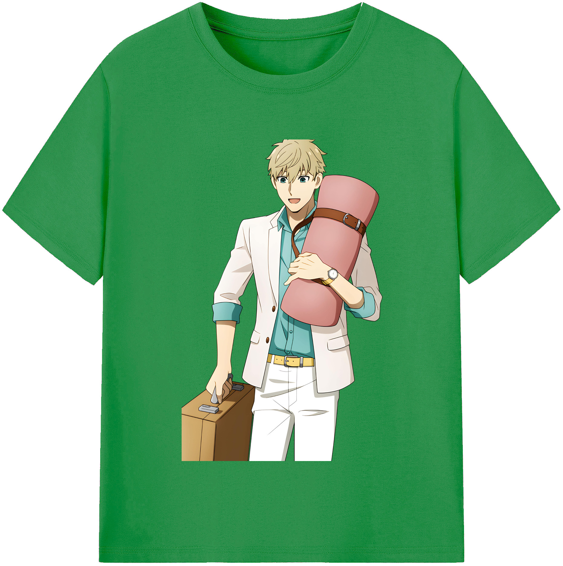 （画像用） SPY×FAMILY间谍家家酒 レディースカジュアルプリントTシャツ（綿100％）