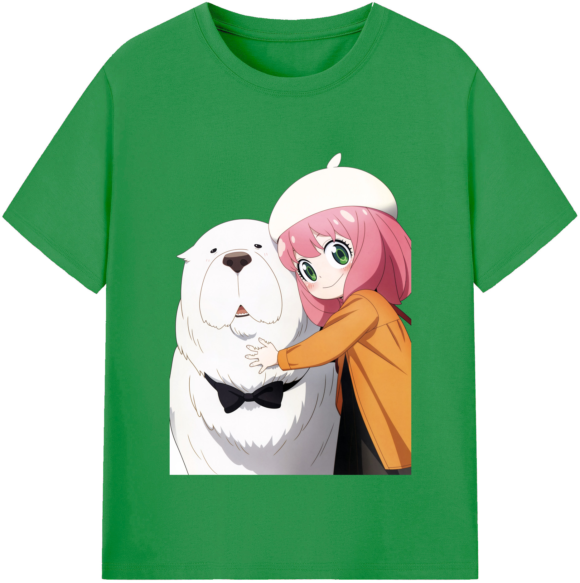 （画像用） SPY×FAMILY间谍家家酒 レディースカジュアルプリントTシャツ（綿100％）