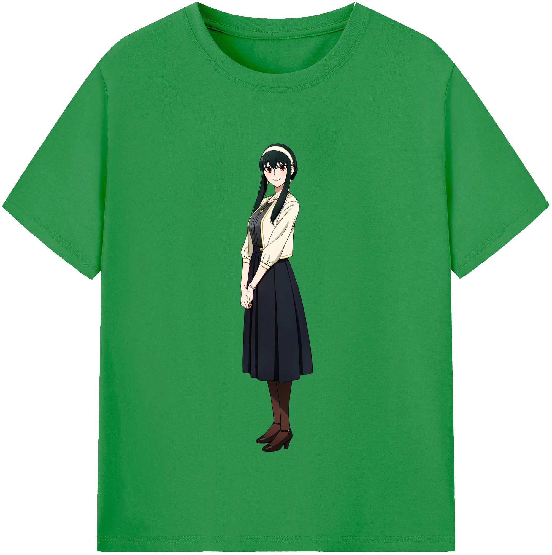 （画像用） SPY×FAMILY间谍家家酒 レディースカジュアルプリントTシャツ（綿100％）