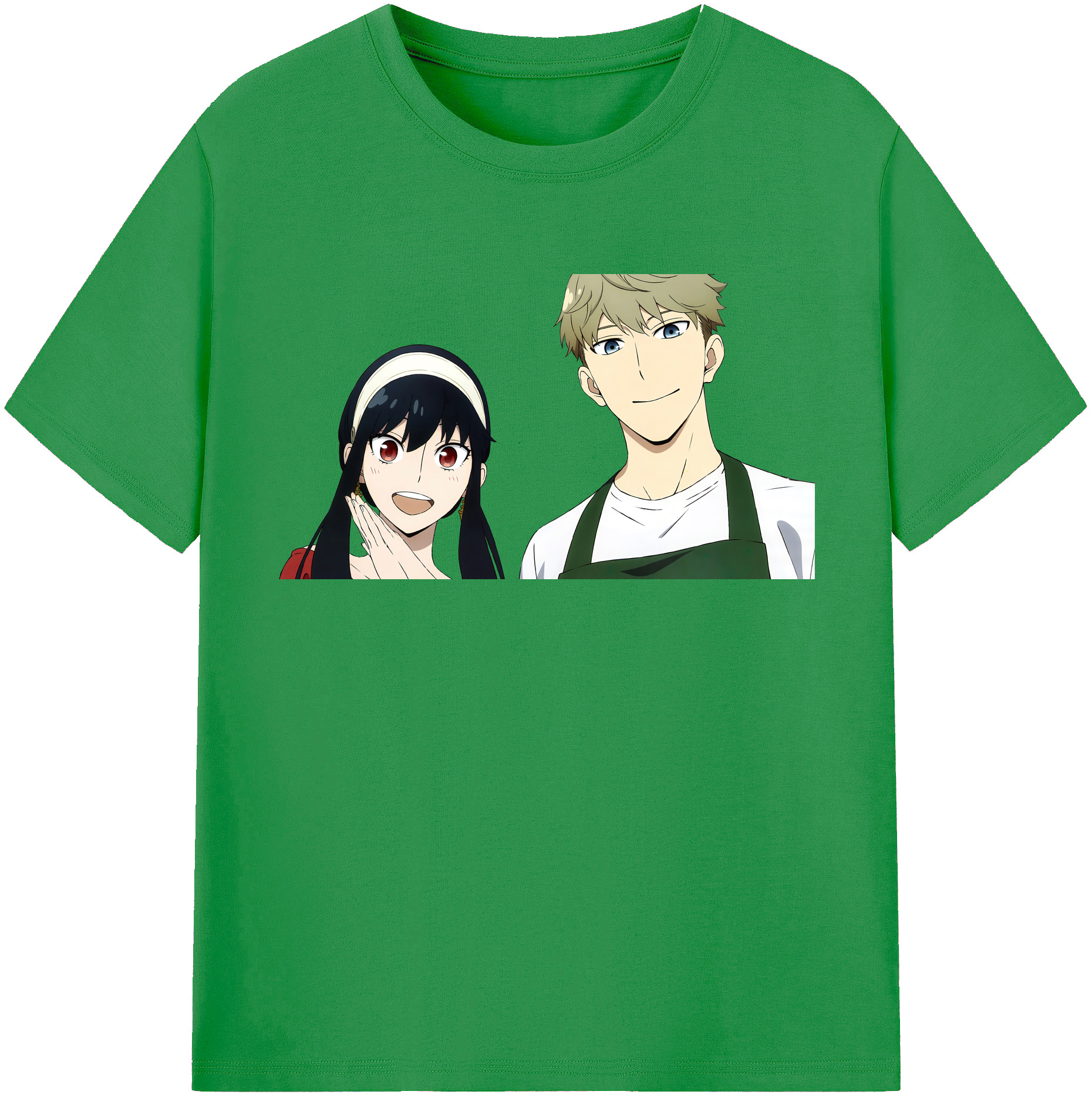 （画像用） SPY×FAMILY间谍家家酒 レディースカジュアルプリントTシャツ（綿100％）