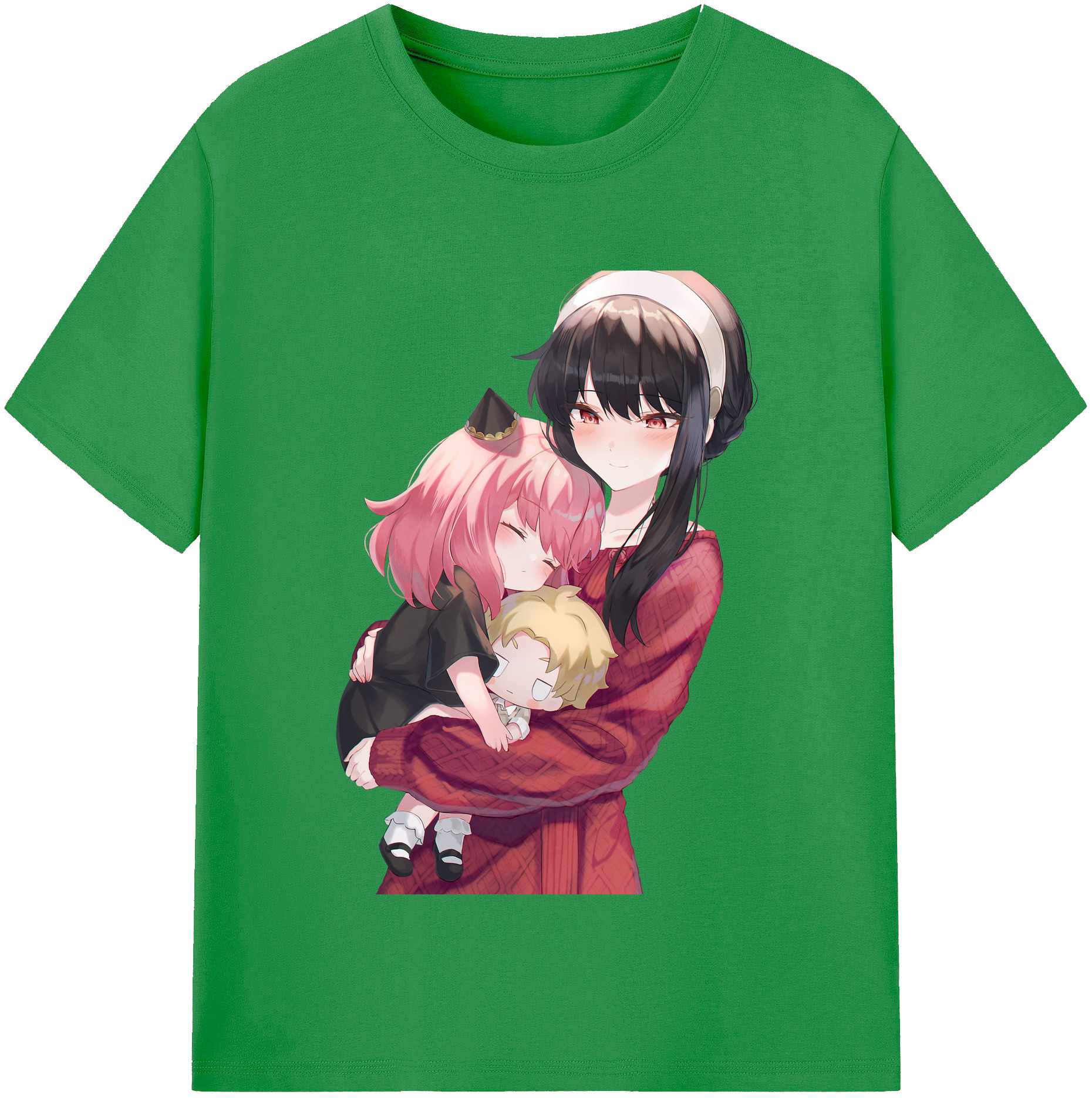 （画像用） SPY×FAMILY间谍家家酒 レディースカジュアルプリントTシャツ（綿100％）