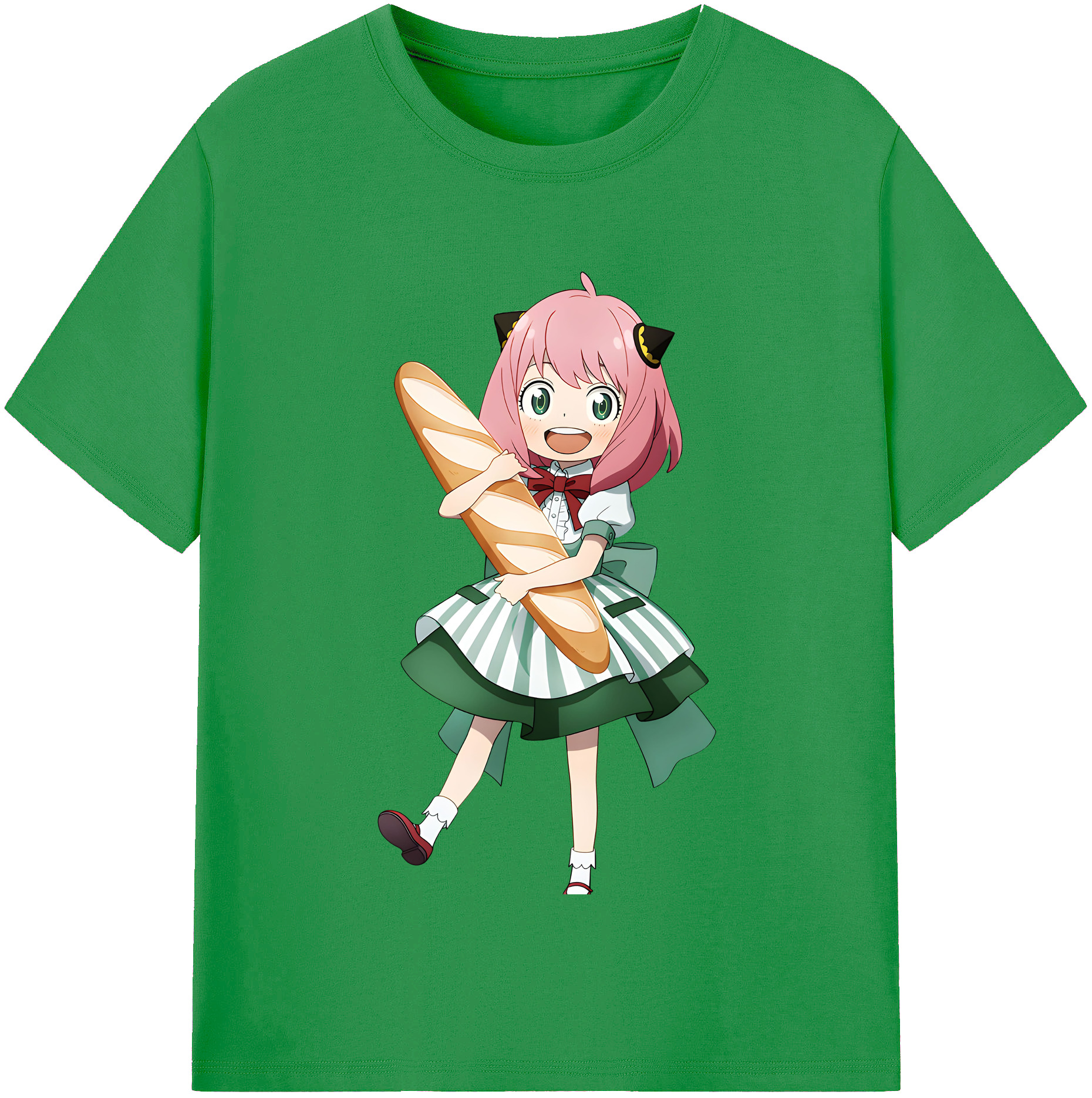 （画像用） SPY×FAMILY间谍家家酒 レディースカジュアルプリントTシャツ（綿100％）