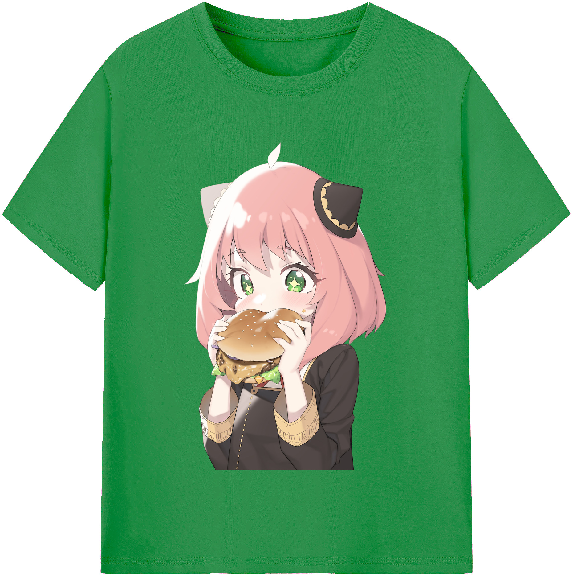（画像用） SPY×FAMILY间谍家家酒 レディースカジュアルプリントTシャツ（綿100％）